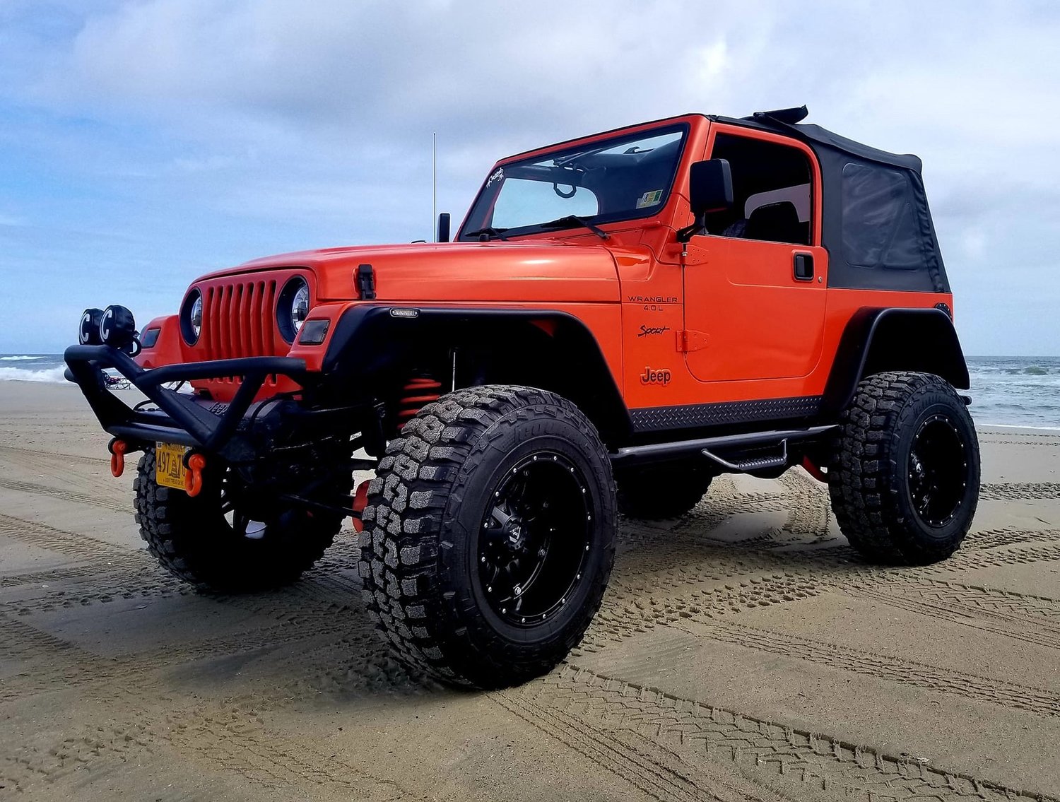 NFAB J9746 NerfSteps for 9706 Jeep Wrangler TJ Quadratec