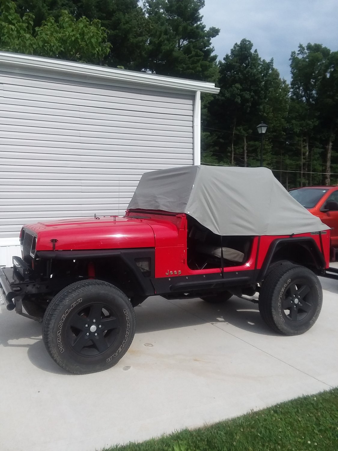 Rampage Products 1160 Cab Cover for 8791 Jeep Wrangler YJ Quadratec