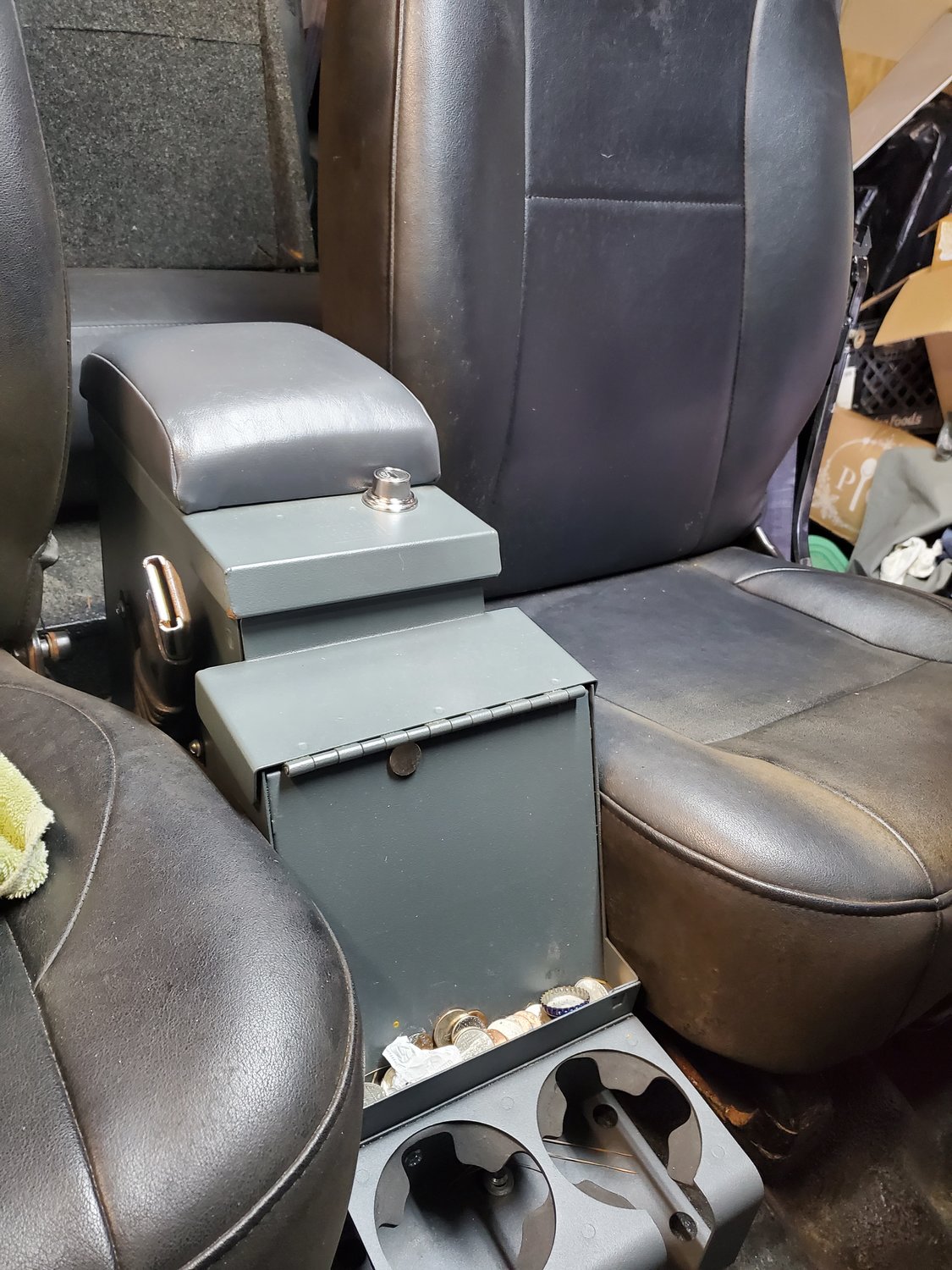 Tuffy Stereo Security Console (6.5" Wide) for 9195 Jeep Wrangler YJ