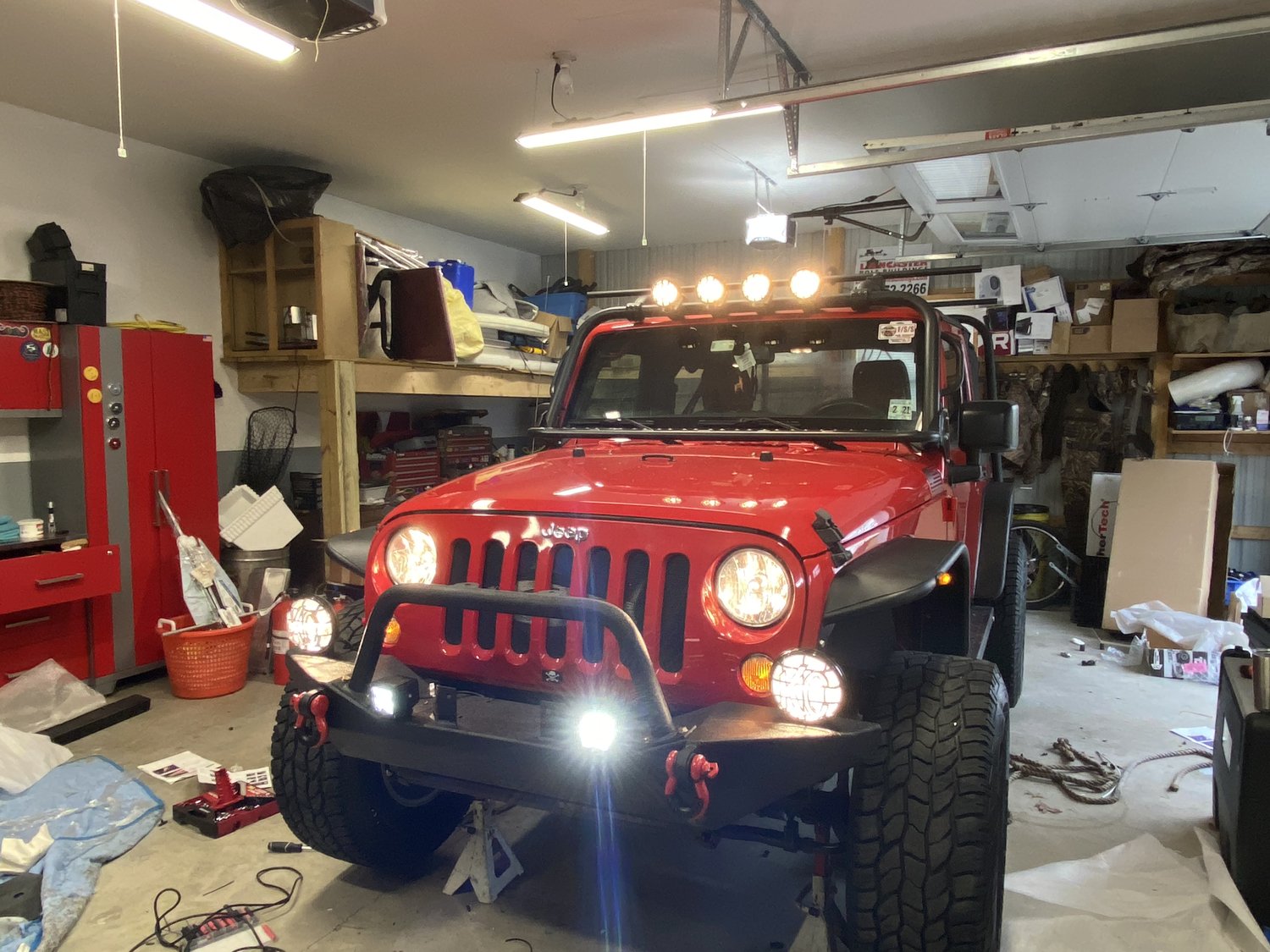 Body Armor Jk 19531 4x4 Front High Clearance Bumper In