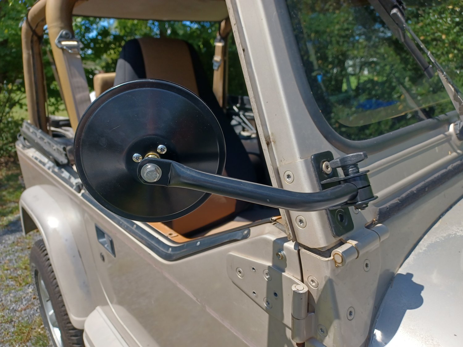 Jミラー Rampage Products 7619 Quick Release Mirrors with Relocation