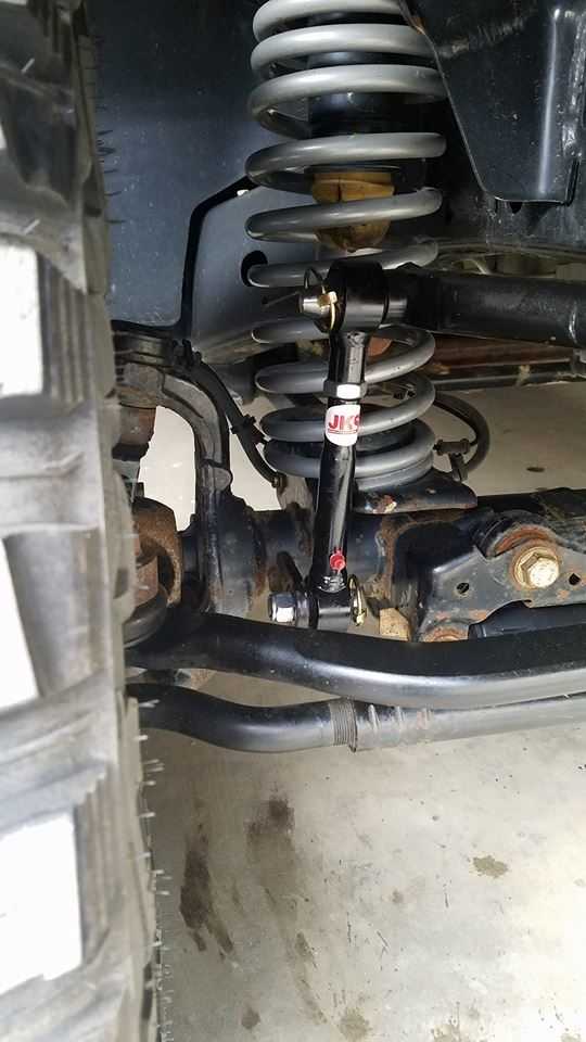 JKS Manufacturing Front Quicker Disconnects for 0718 Jeep Wrangler JK Quadratec