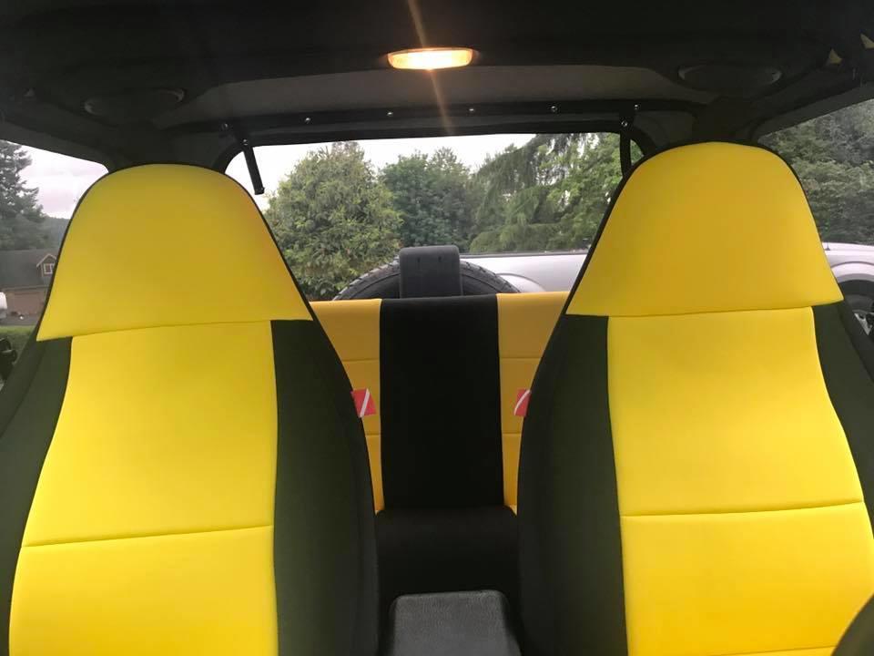 Diver Down Neoprene Seat Covers For 97 06 Jeep Wrangler Tj