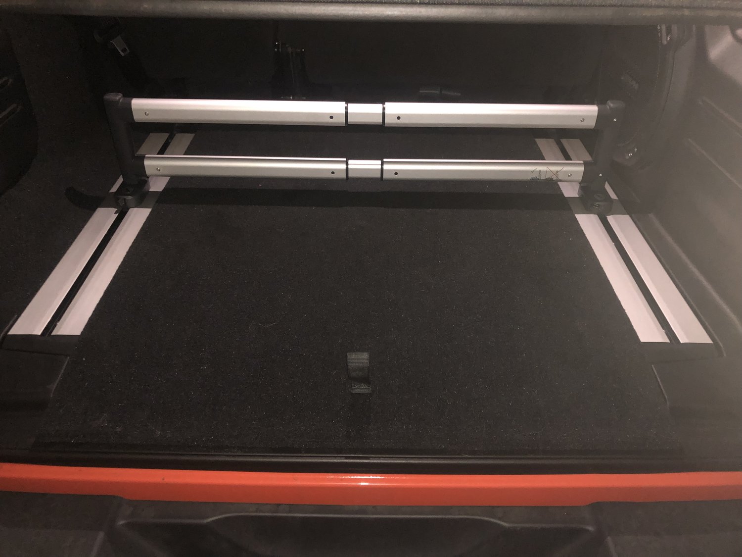 Mopar 68419016aa Floor Cargo Trail Rail For 2018 Jeep