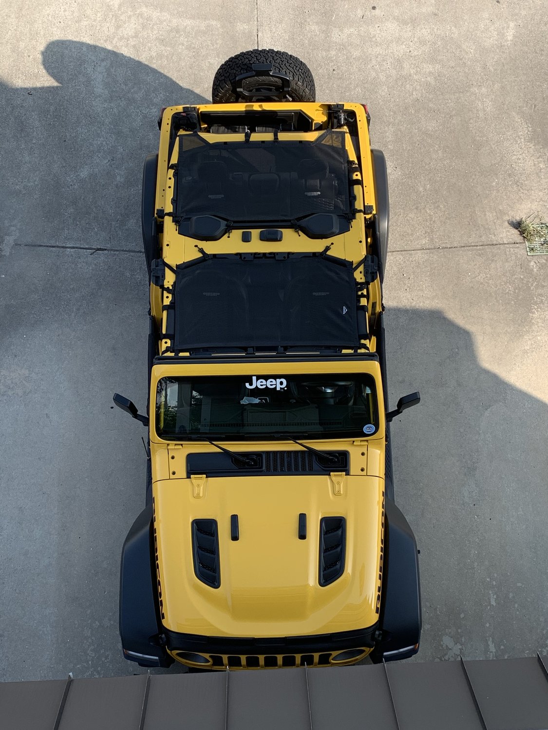 Jeep JK ShadeMaker Freedom Mesh Bimini Top Plus For 07-18 Wrangler JK 2 Door MasterTop