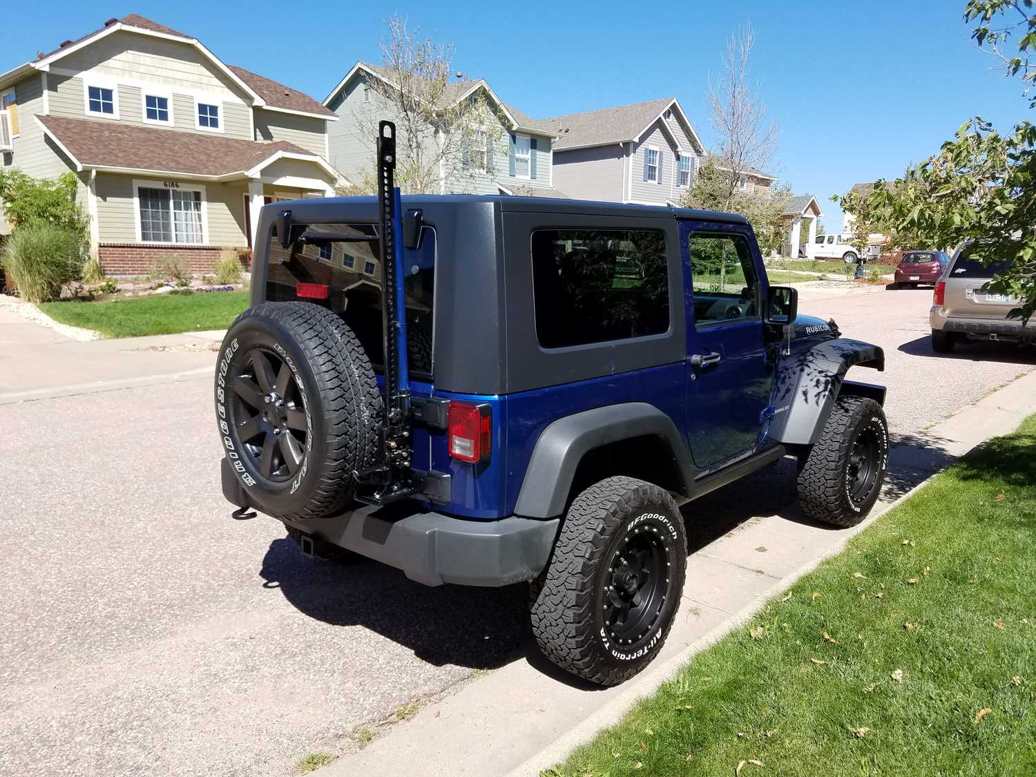 Rampage Products 86612 HiLift Jack Mount for 0718 Jeep Wrangler JK