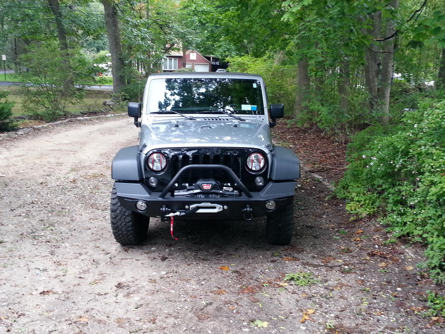 WARN 87750 Elite Series Front Bumper with Grille Guard for 0718 Jeep