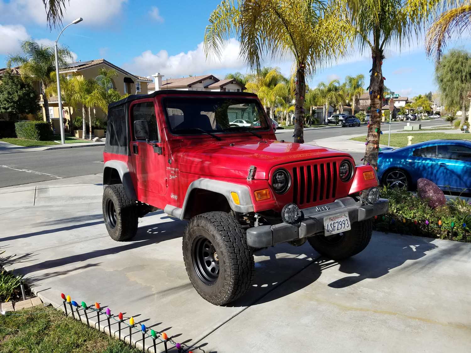 Zone Offroad Products 4" Lift Kit for 9706 Jeep Wrangler and Wrangler