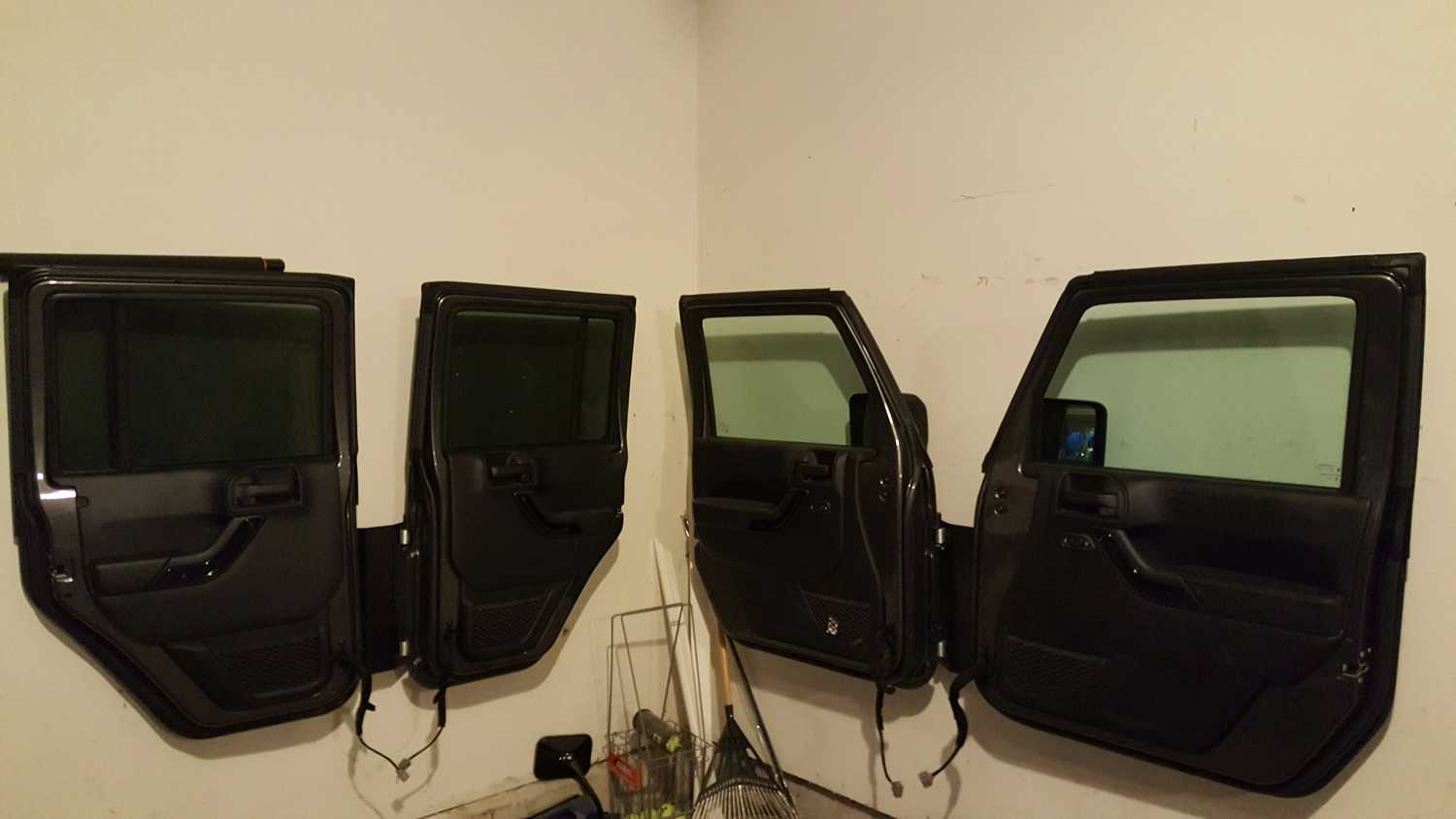 Quadratec Door Storage Hanger for 7618 Jeep CJ7, Wrangler YJ, TJ, JK