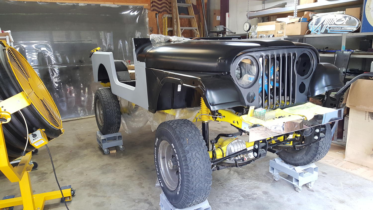 19761986 Cj7 Body Tub 344