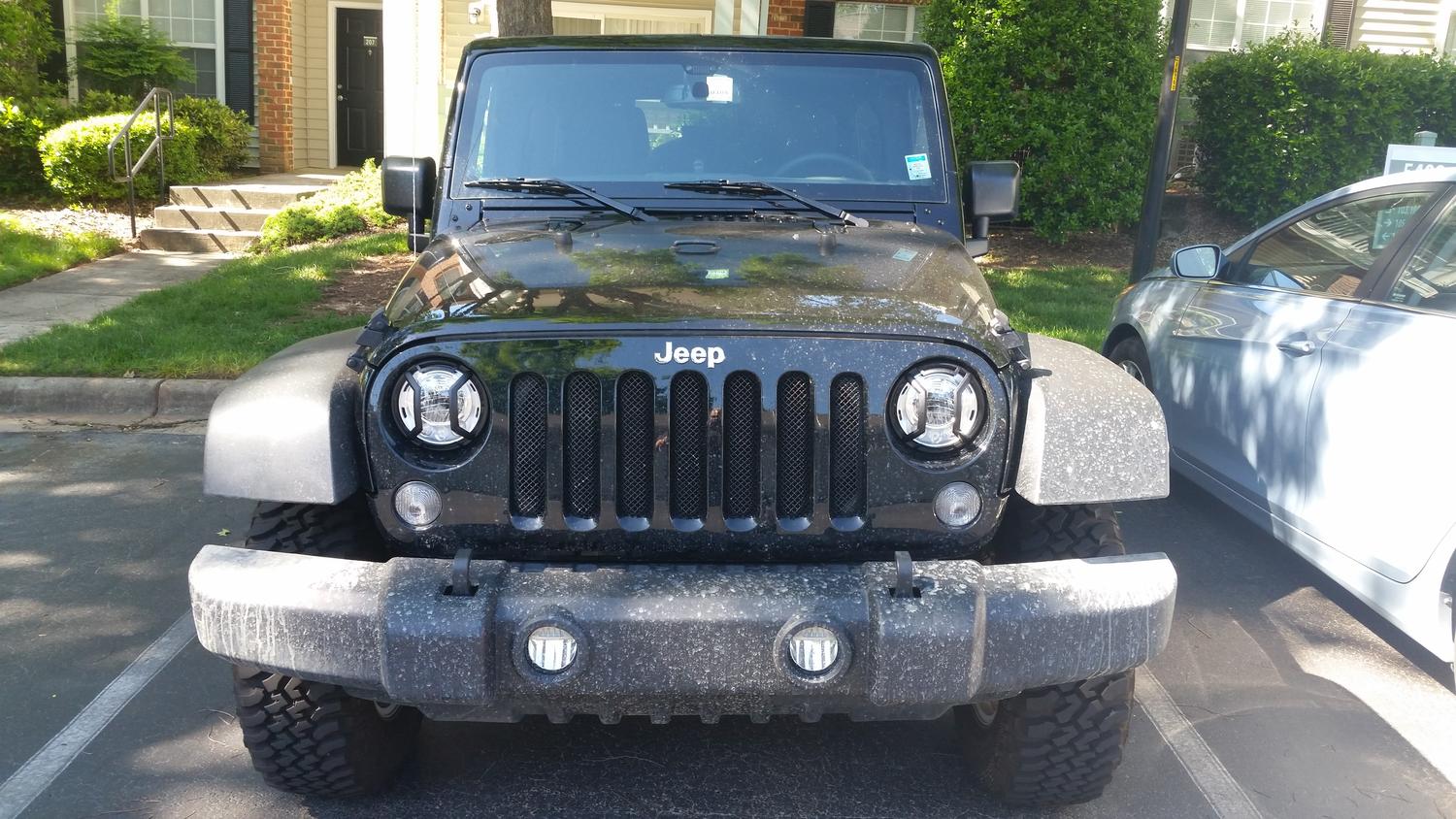 Rugged Ridge Elite Euro Headlight Guards for 0718 Jeep Wrangler JK Quadratec