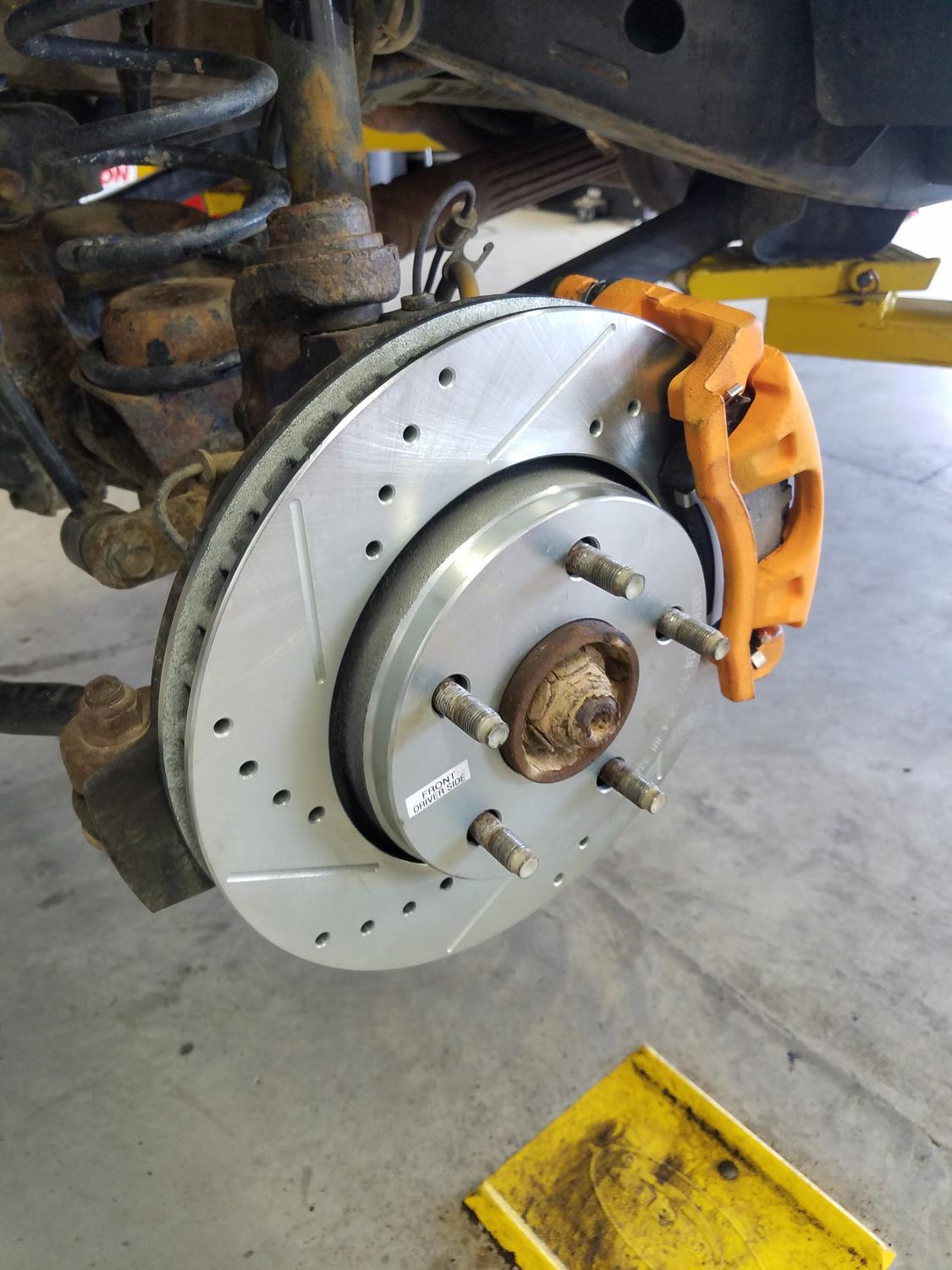 Power Stop K279836 Front & Rear Z36 Extreme Performance Brake Kit for 0718 Jeep Wrangler JK