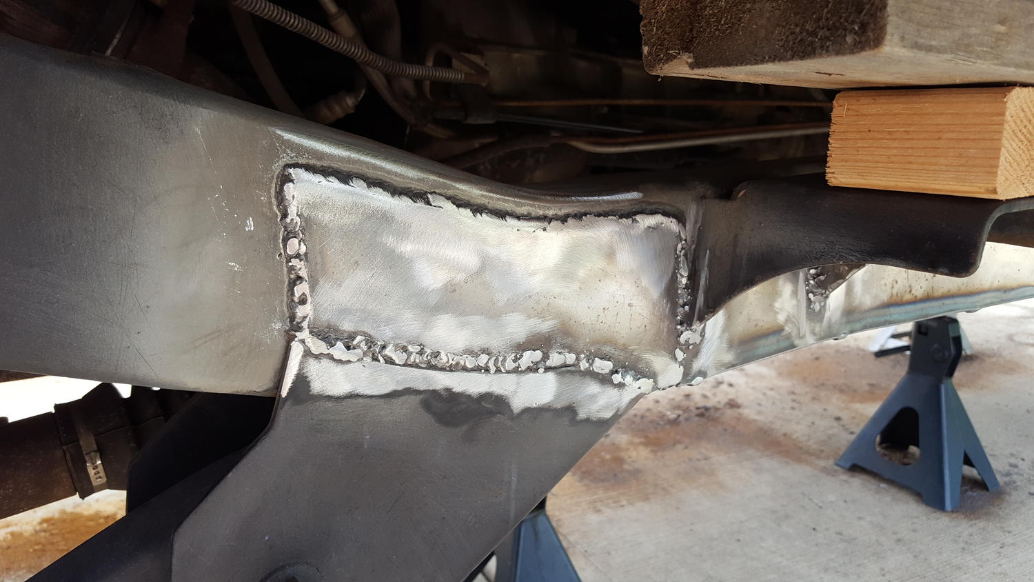 Auto Rust Technicians Safetcap Full Center Frame Section