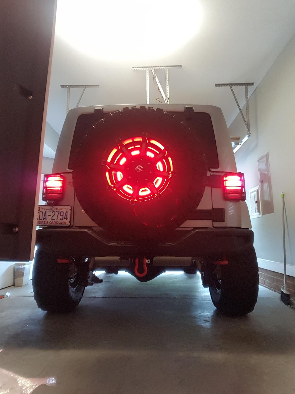 Rugged Ridge 11585.04 3rd Brake Light LED Ring for 8718 Jeep Wrangler