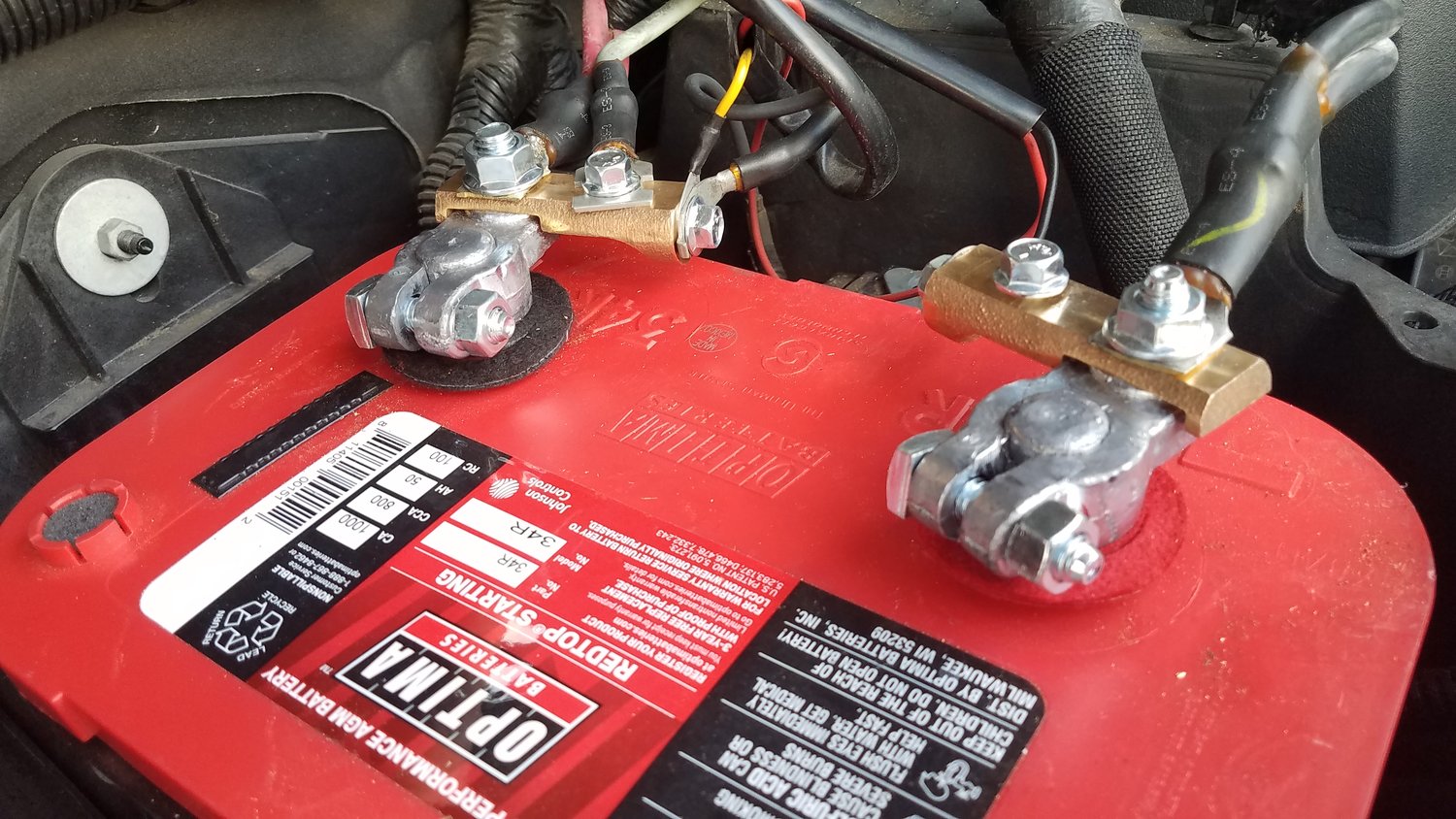 Quadratec JKHDBT Extreme Duty Battery Terminals for 0711 Jeep