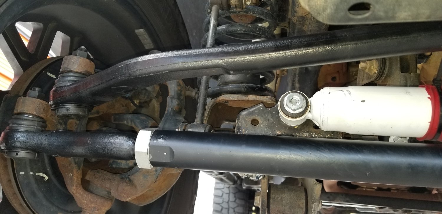 Teraflex 1853900 Heavy Duty Tie Rod Amp Drag Link Kit For 07