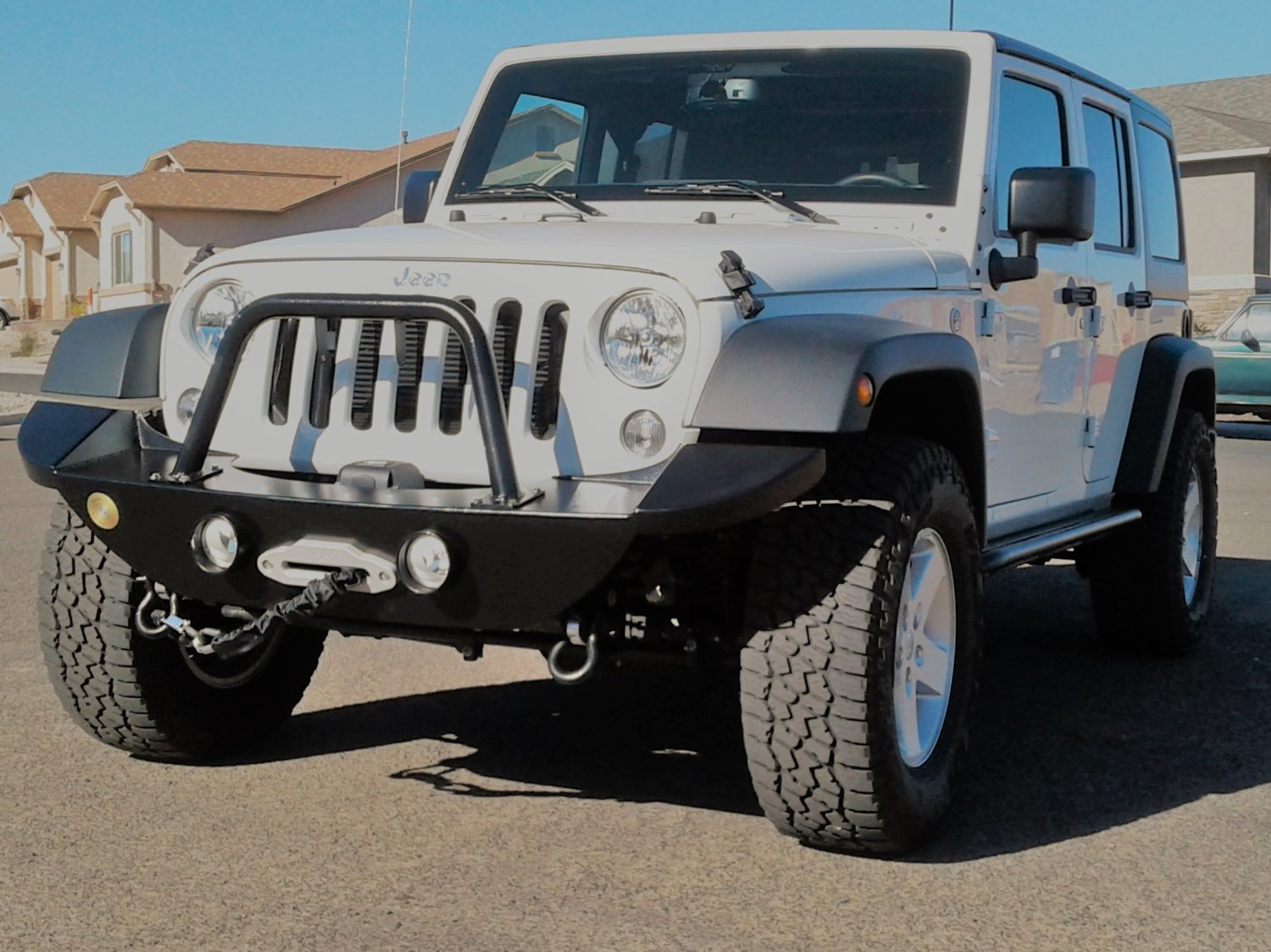 Lange Originals Ab Jk991 27 Special Aluminum Front Bumper