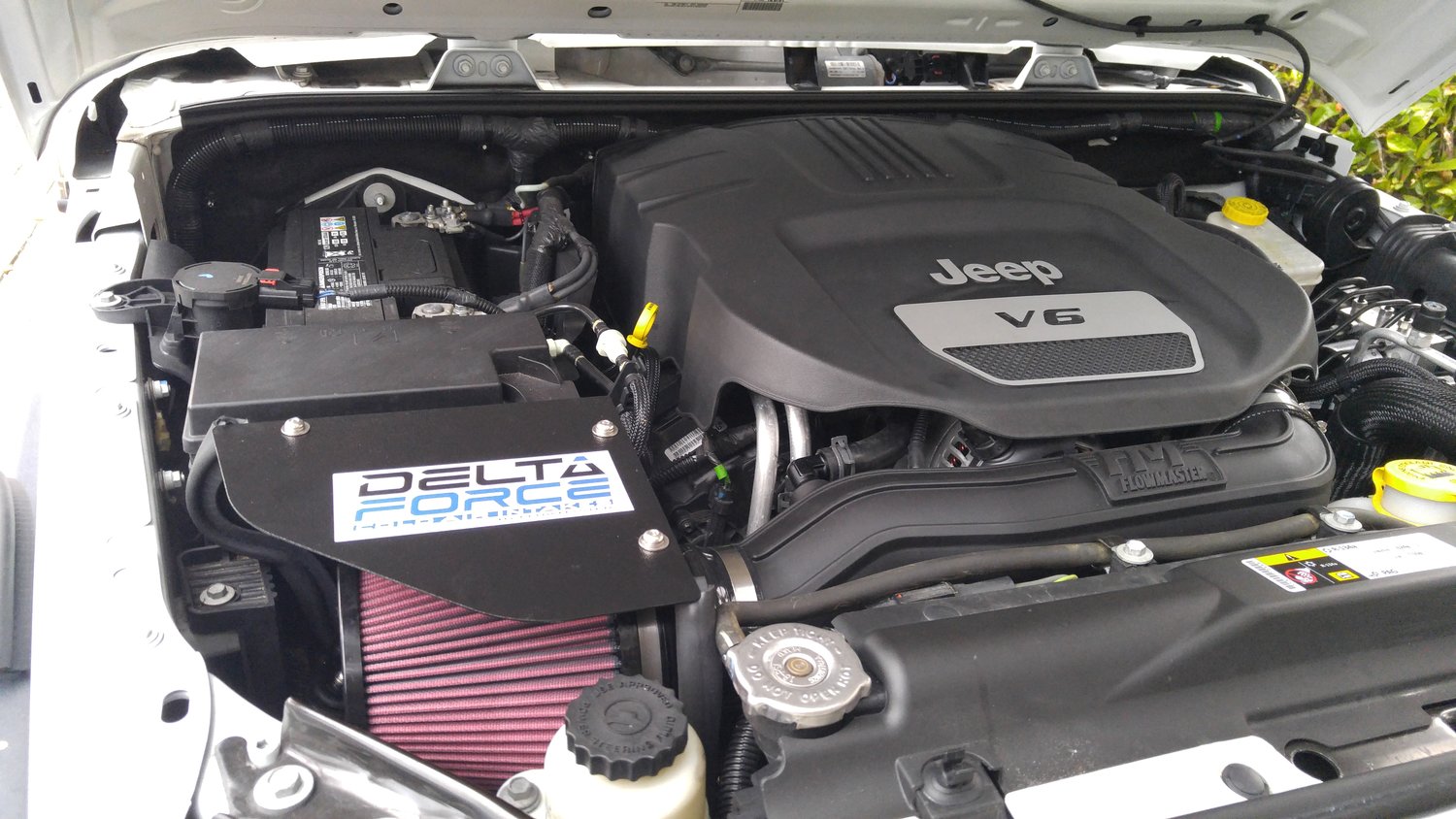 Flowmaster 615135 Delta Force Cold Air Intake System for 1218 Jeep