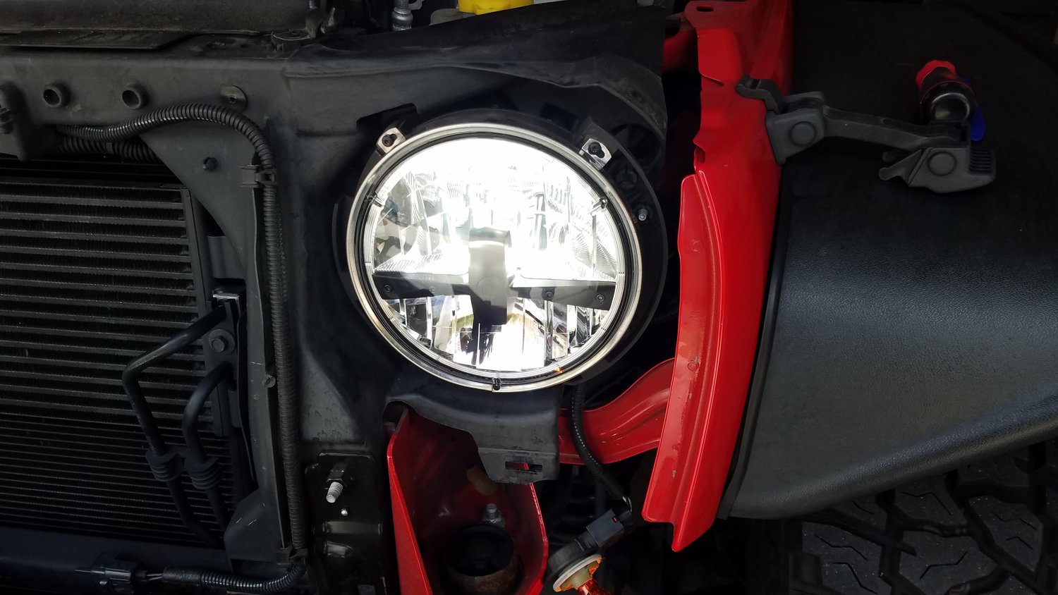 Quadratec Gen II LED Headlights for 0718 Jeep Wrangler JK Quadratec