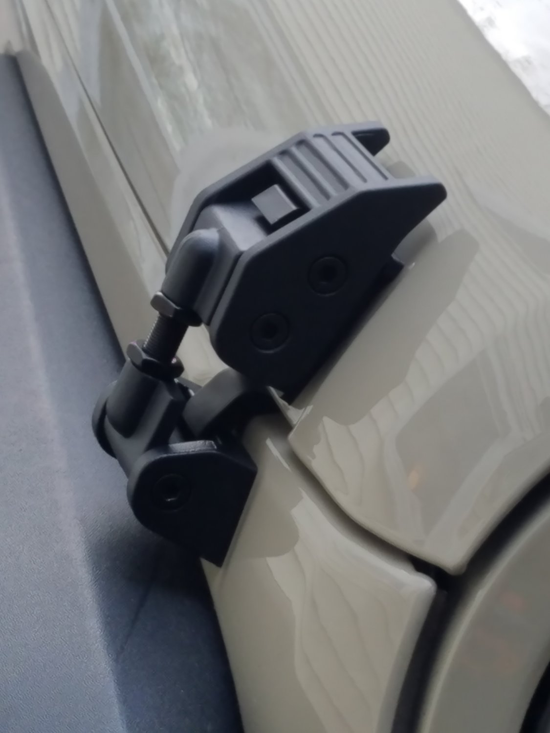 Rugged Ridge Aluminum Hood Catch for 0718 Jeep Wrangler JK Quadratec