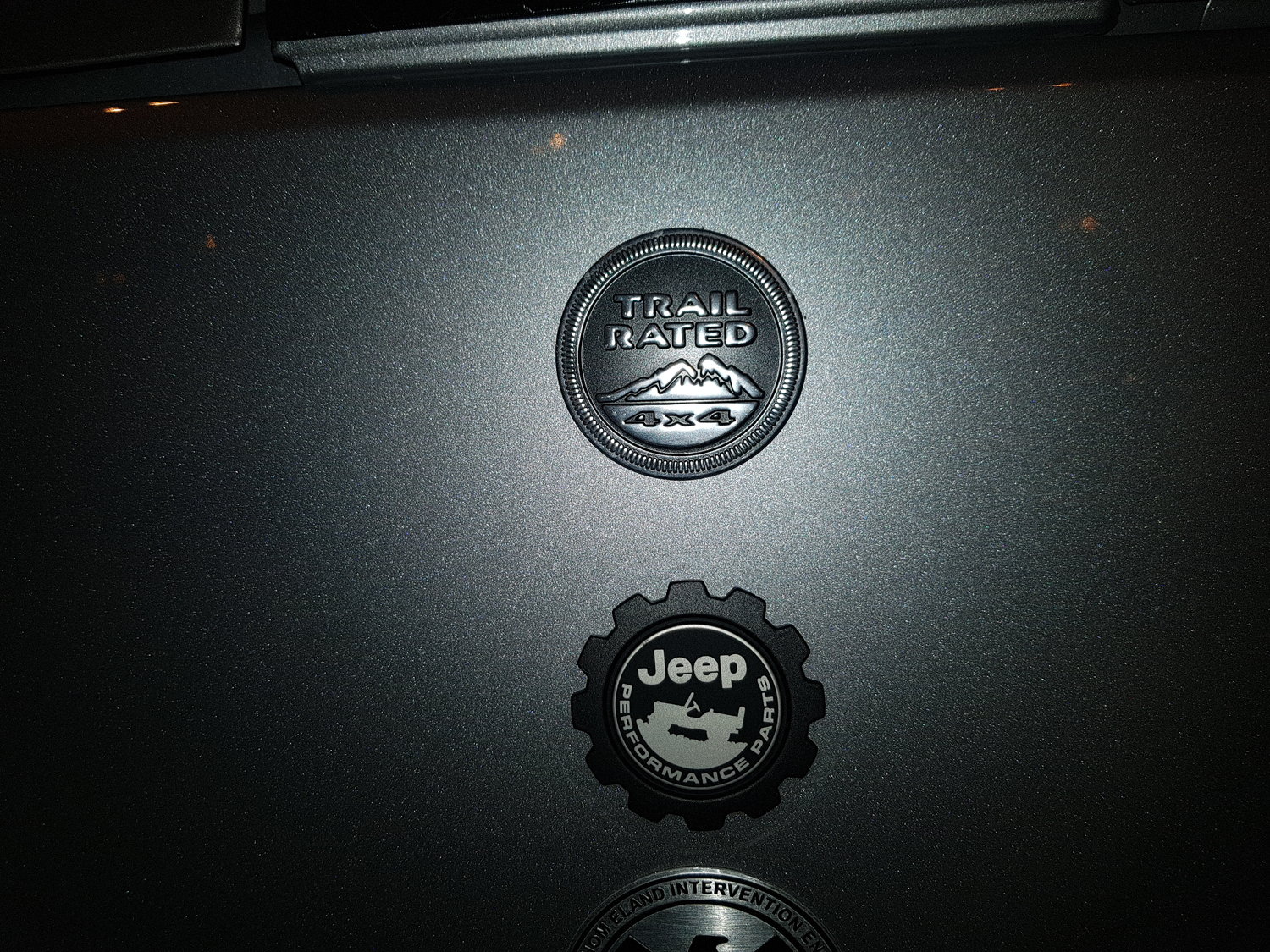 Mopar 82215764 Jeep Performance Parts Badge Quadratec