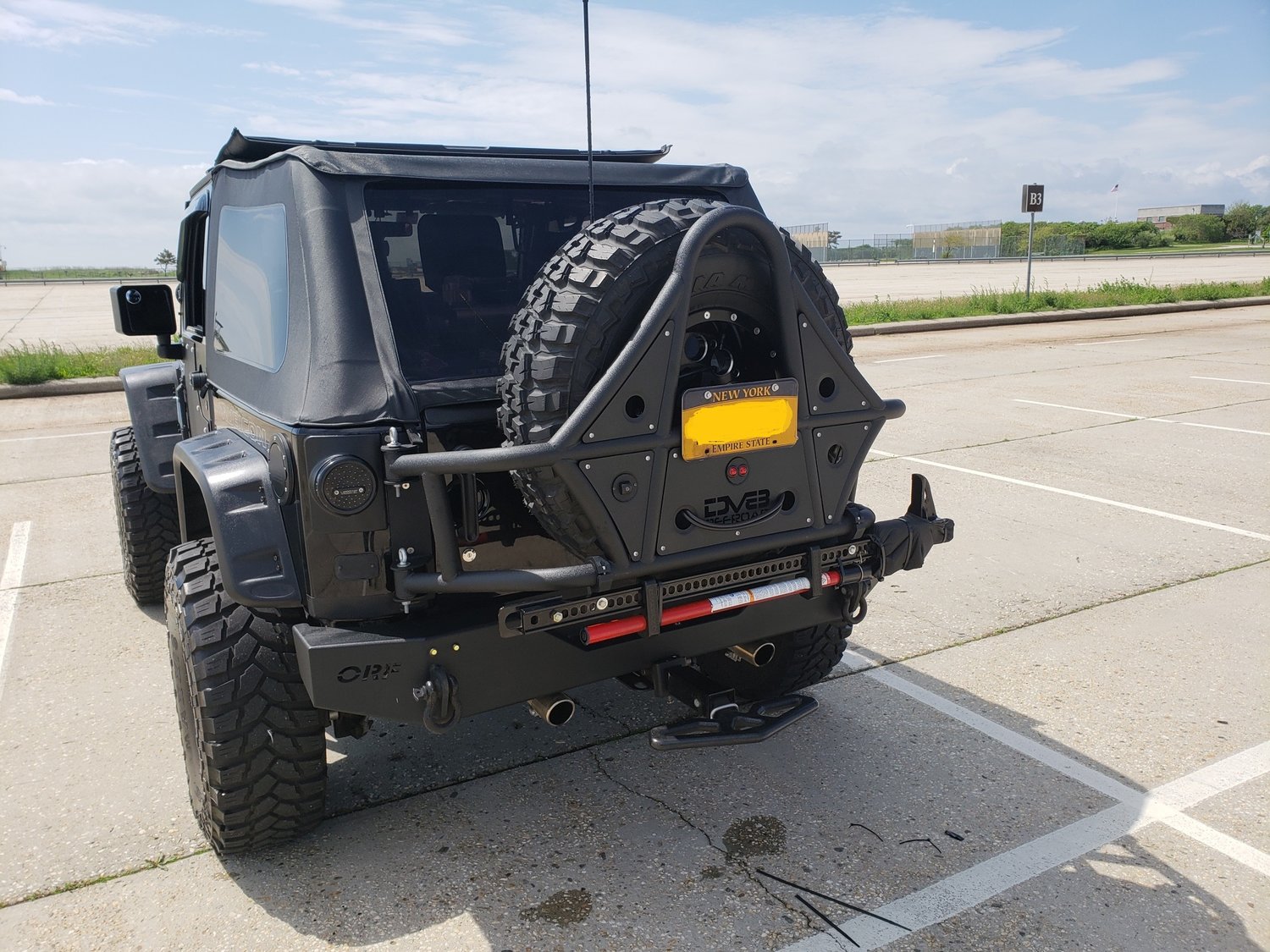 Dv8 Offroad Tcttb 01 Tc 1 Tire Carrier For 07 18 Jeep