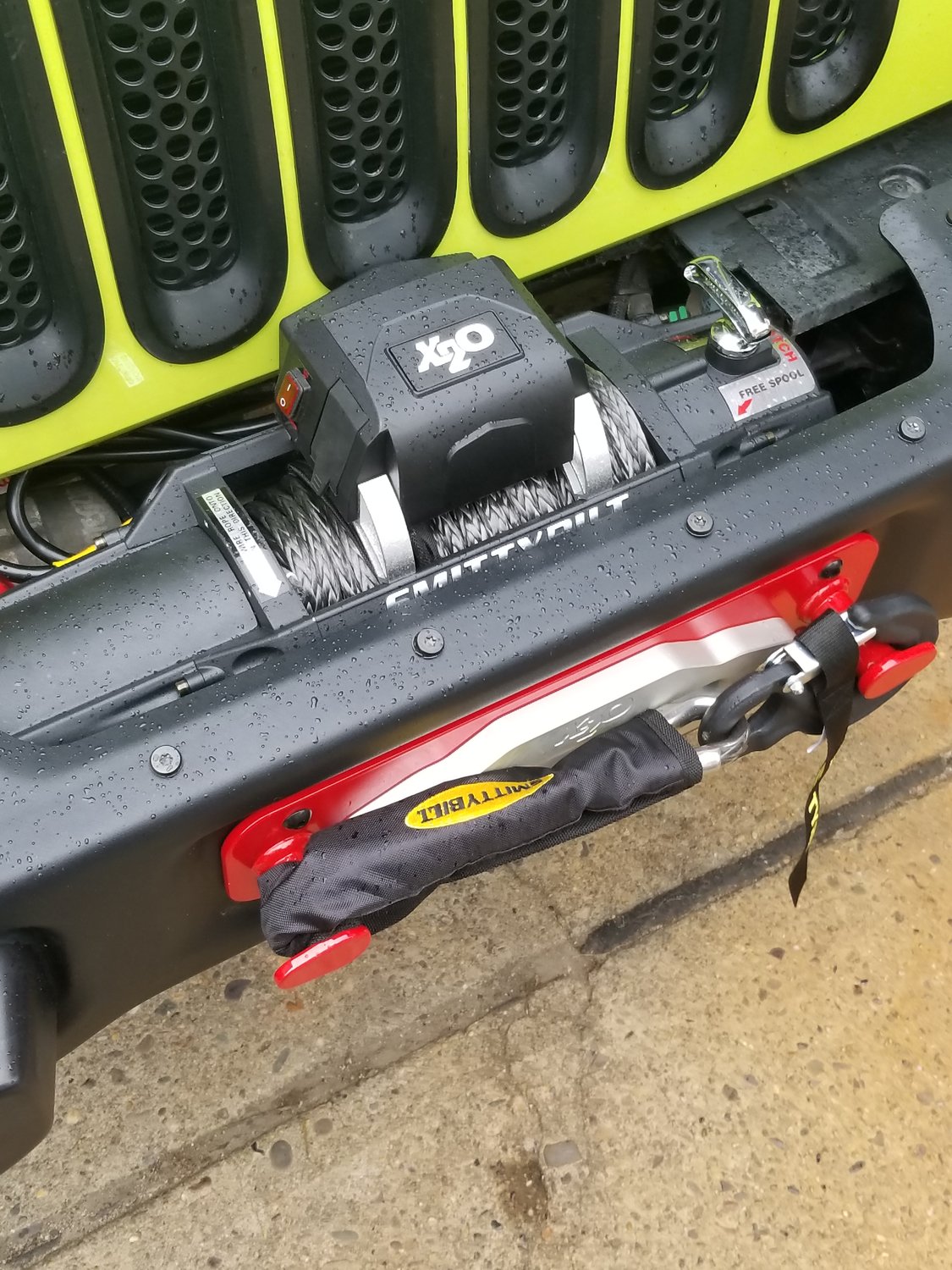 Smittybilt 98510 X2O10 Comp Gen2 Winch with Synthetic Line Quadratec