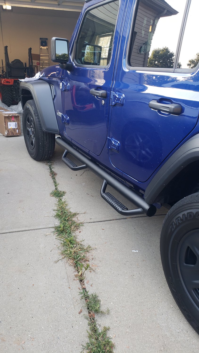 N Fab 3 Quot Tubular Nerf Steps For 18 20 Jeep Wrangler Jl