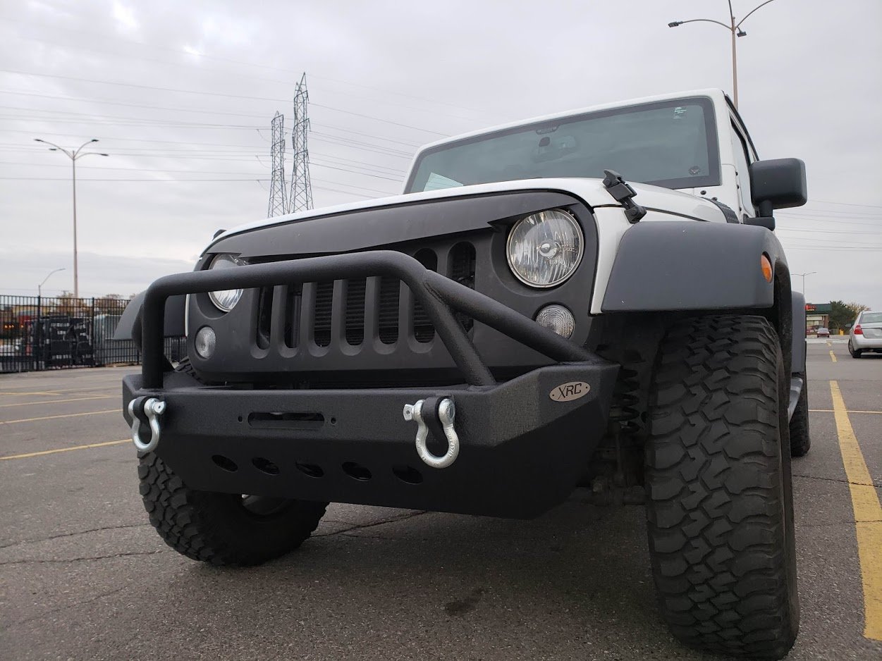 Smittybilt 76806 XRC Front Bumper for 0718 Jeep Wrangler JK Quadratec