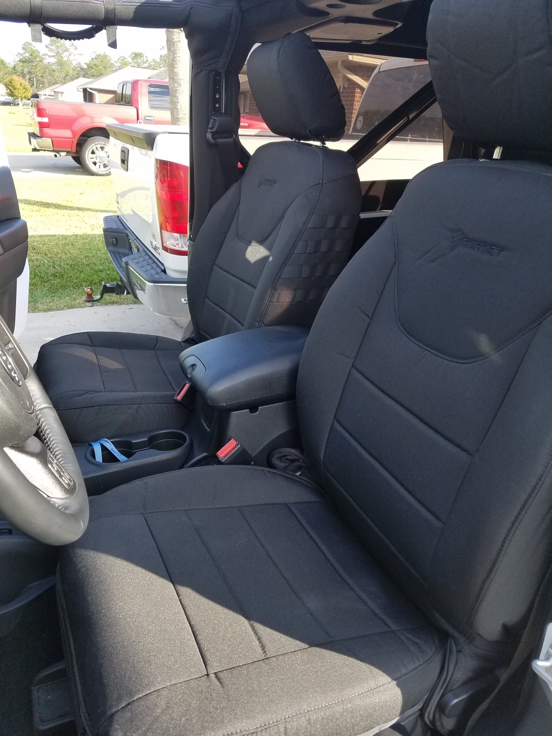 Bartact MilSpec Super Front Seat Covers for 1318 Jeep Wrangler JK