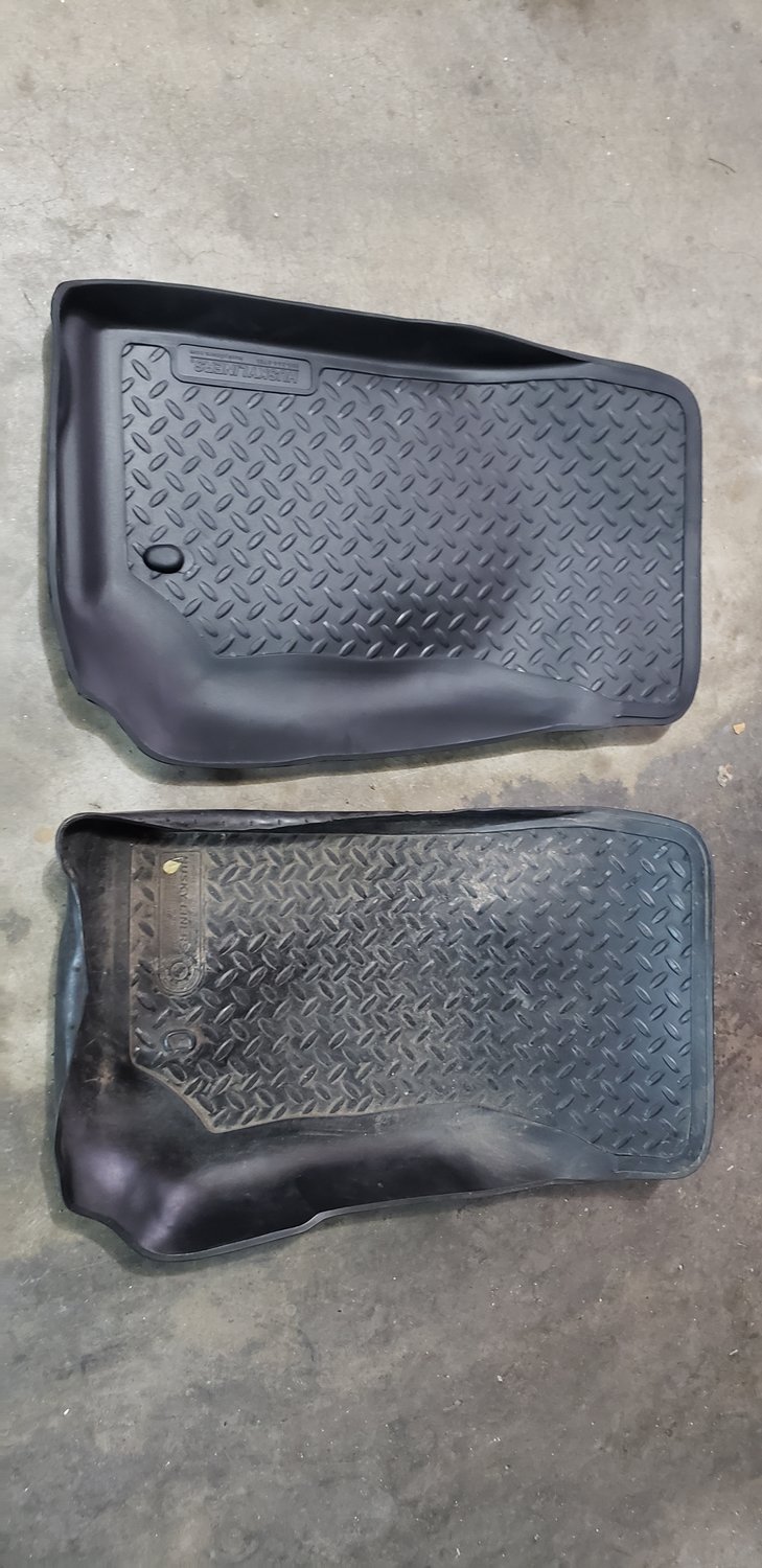 Husky Liners 30521 Molded Front Floor Liners for 0712 Jeep Wrangler JK