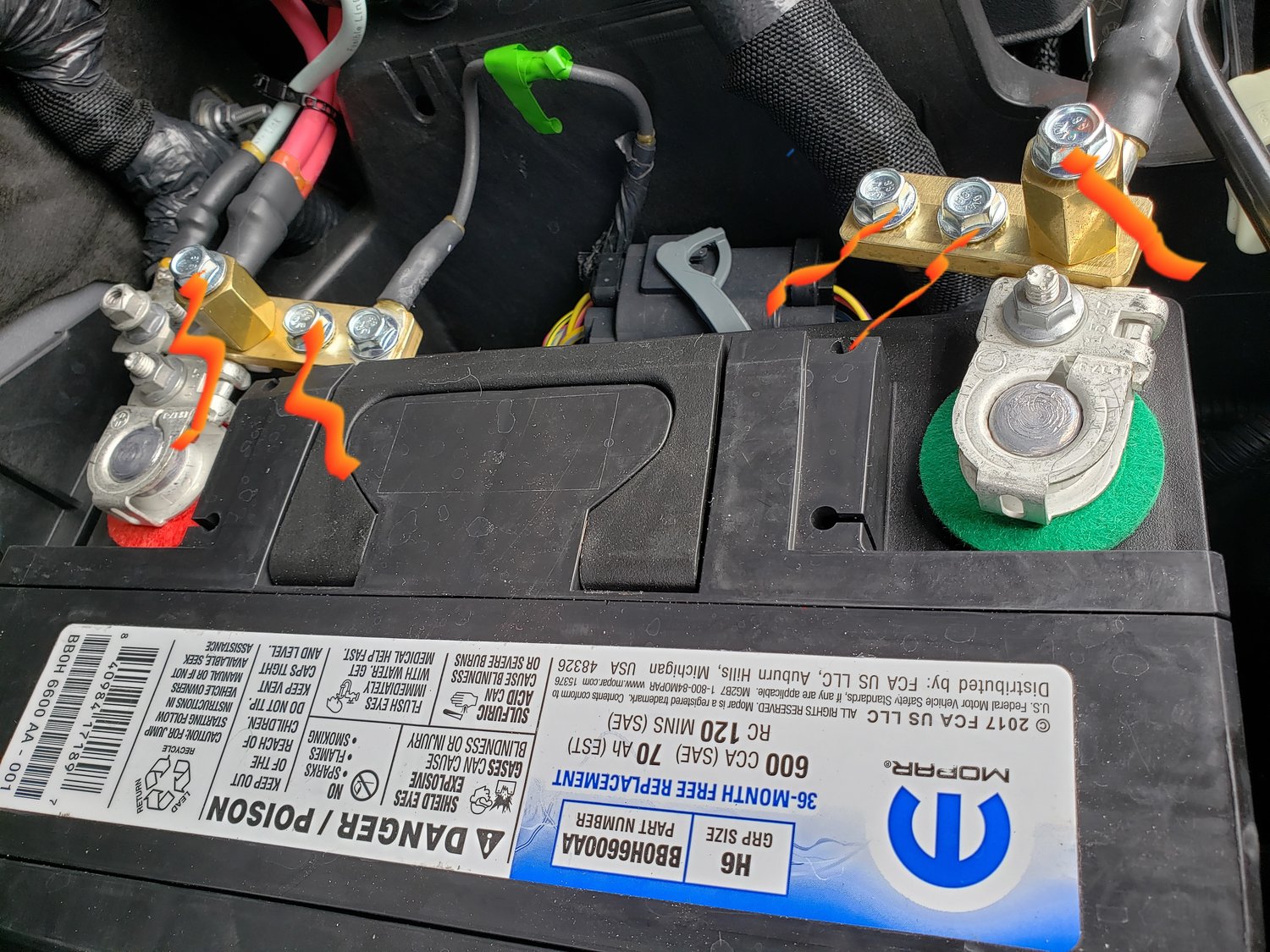 Quadratec Jk Hdbt12 Extreme Duty Battery Terminals For 12
