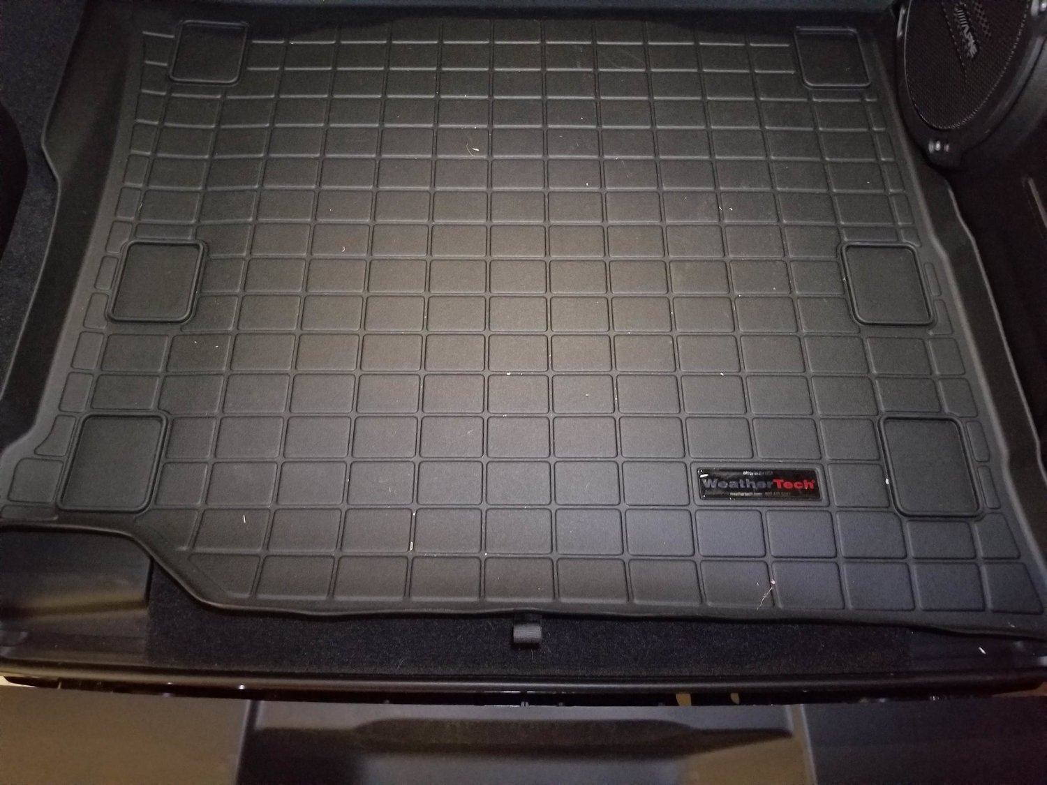WeatherTech Rear Cargo Liner in Black for 1821 Jeep Wrangler JL