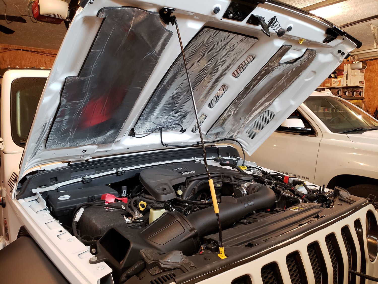 Dv8 Offroad Hdmbjl 01 Heat Dispersion Hood For 18 19 Jeep