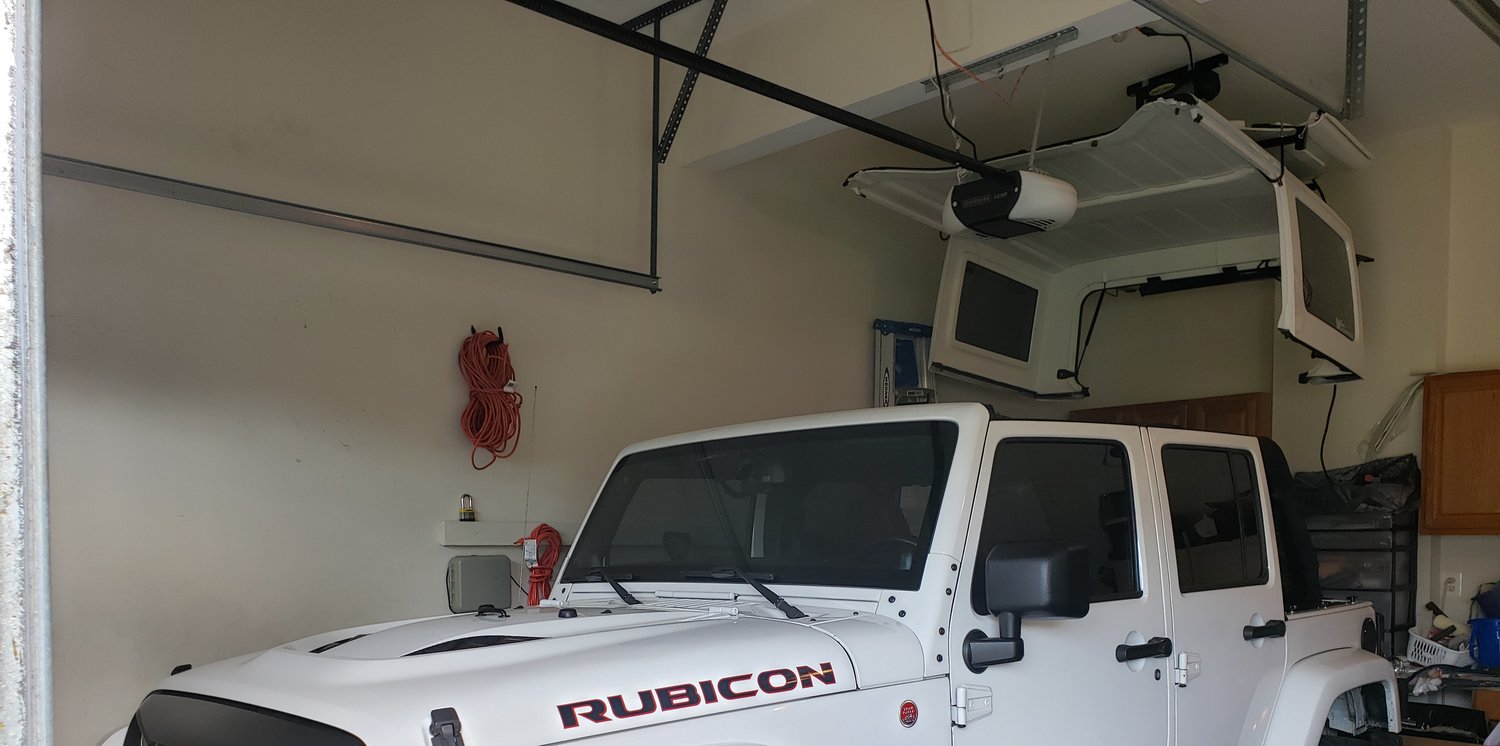 Smittybilt 510001 Hard Top Hoist for 7618 Jeep CJ7, Wrangler YJ, TJ