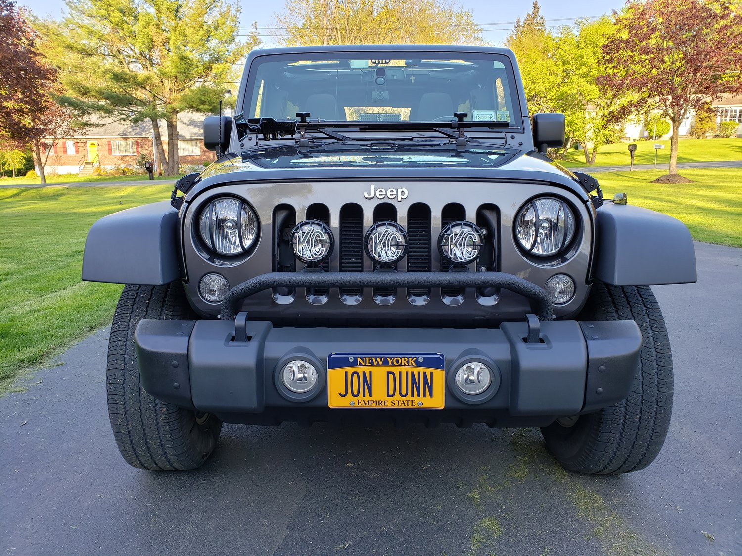 Mopar 123220RR Light Bar for 07 18 Jeep Wrangler JK Quadratec