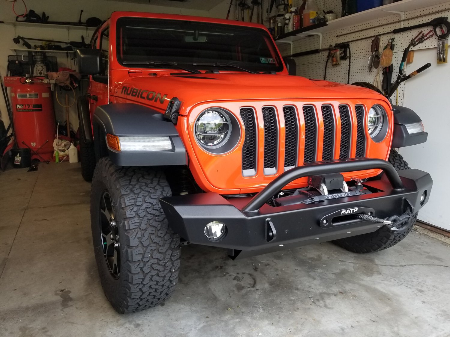 LoD Offroad Signature Series MidWidth Front Bumper with Bull Bar and D