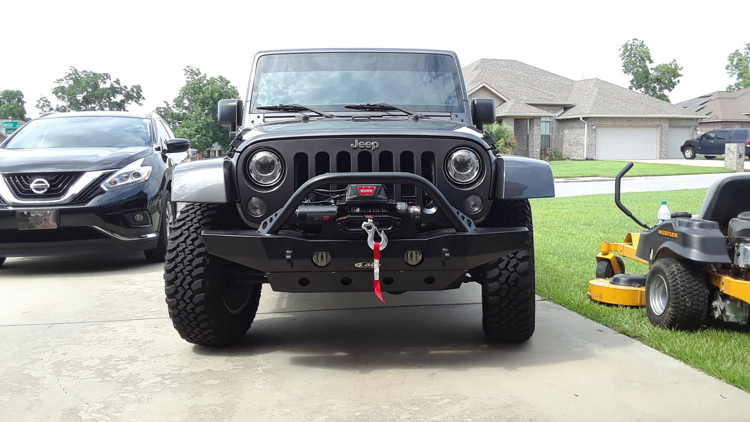 LoD Offroad Destroyer Mid-Width Front Bumper for 07-18 Jeep
