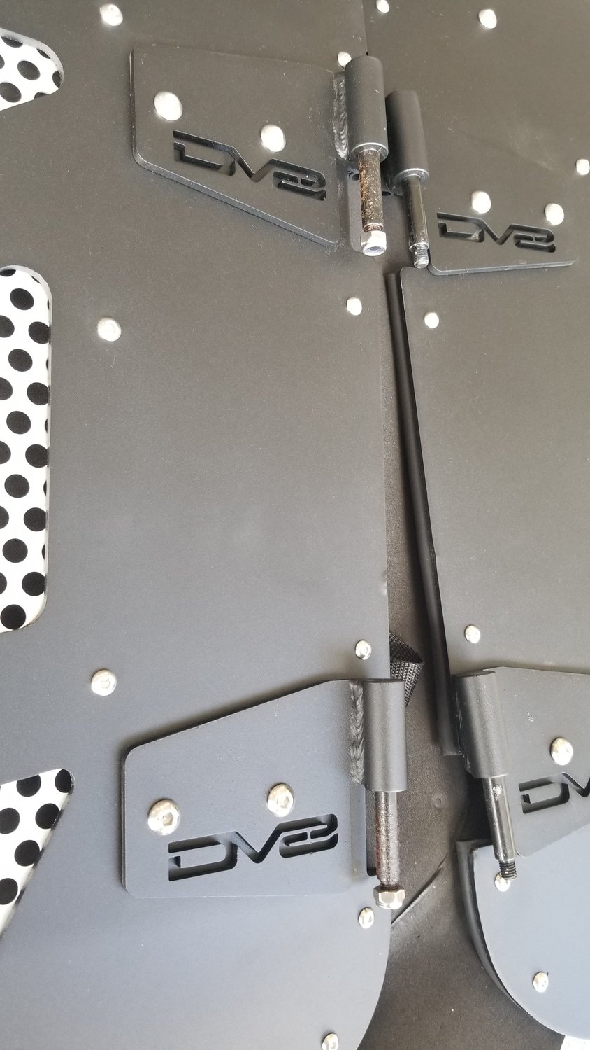 Dv8 Offroad Hdjl 01 Aluminum Half Doors With Screens For