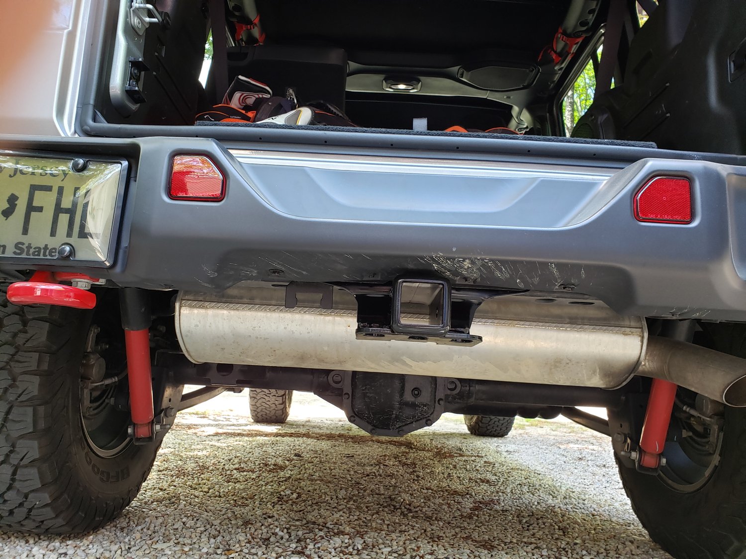 Rugged Ridge 2" Receiver Hitch for 18-20 Jeep Wrangler JL with Optional