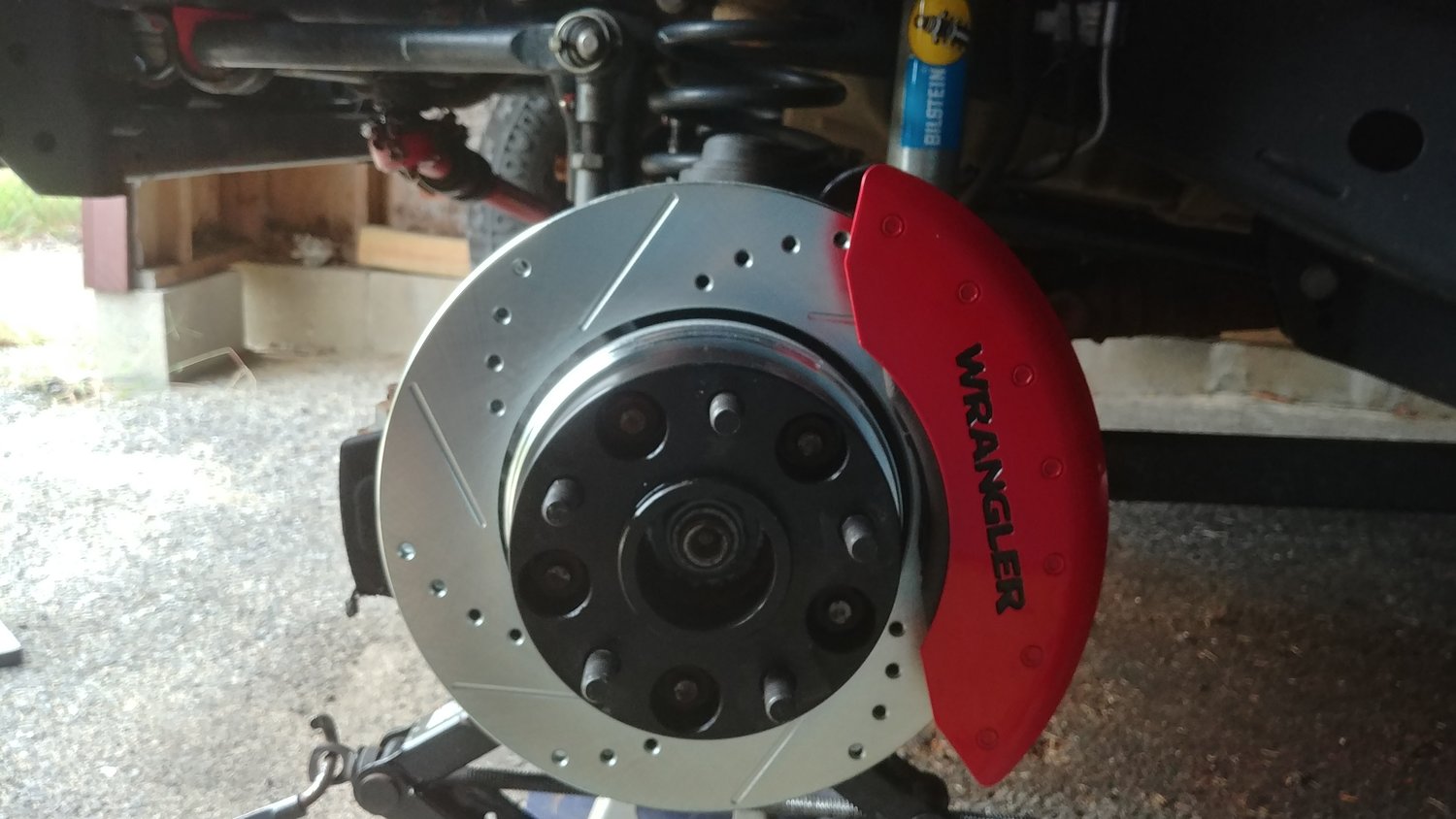 PowerStop Front And Rear Z36 Truck & Tow Carbon-Fiber Ceramic Brake Pad And Drilled And Slotted Rotor Kit Fits: JEEP Select Models K2798-36