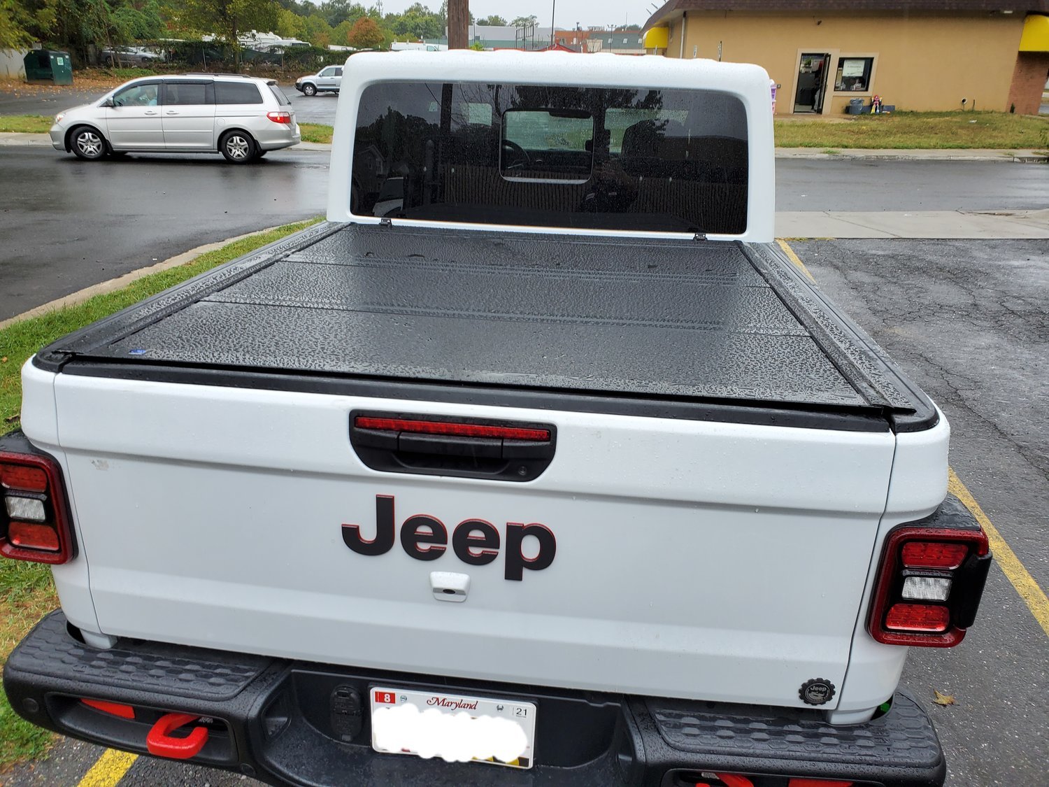 Mopar 82215616 Hard Tri Fold Tonneau Cover For 2020 Jeep