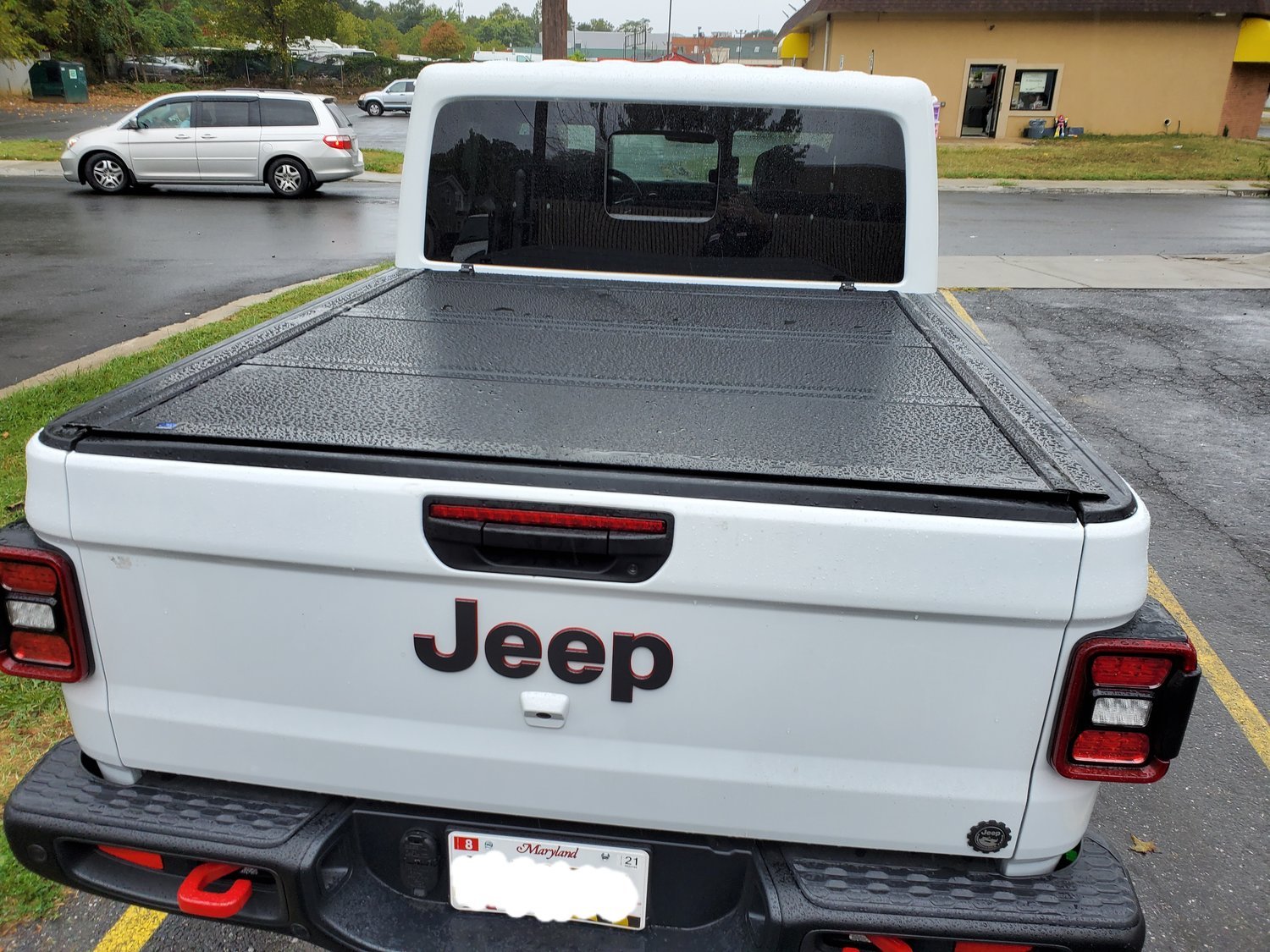 Mopar Hard TriFold Tonneau Cover for 2022 Jeep Gladiator JT Quadratec