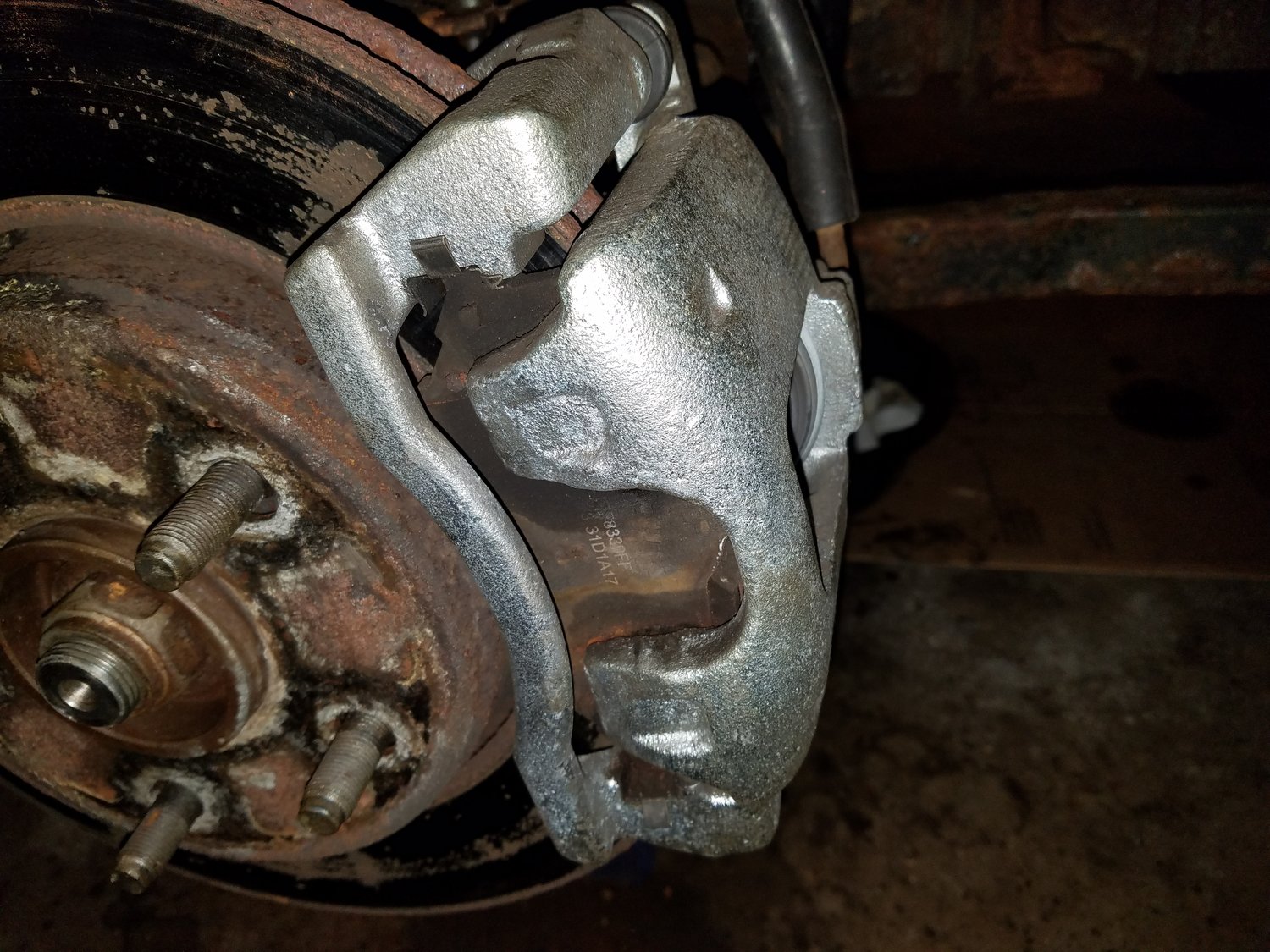 OMIX Front Brake Caliper for 0718 Jeep Wrangler JK and 0812 Liberty