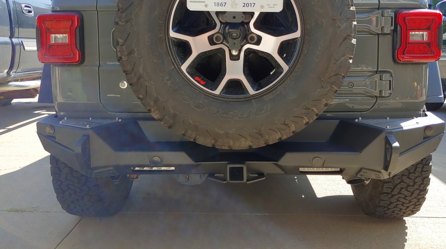 Smittybilt 77858 Xrc Gen2 Rear Bumper For 18 19 Jeep