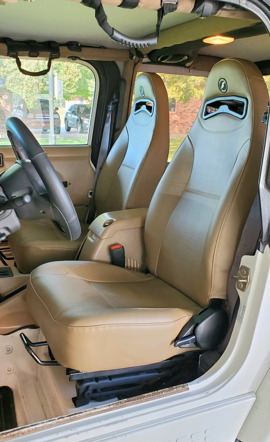 Corbeau Moab Reclining Front Seat Pair for 7618 Jeep CJ5, CJ7, CJ8