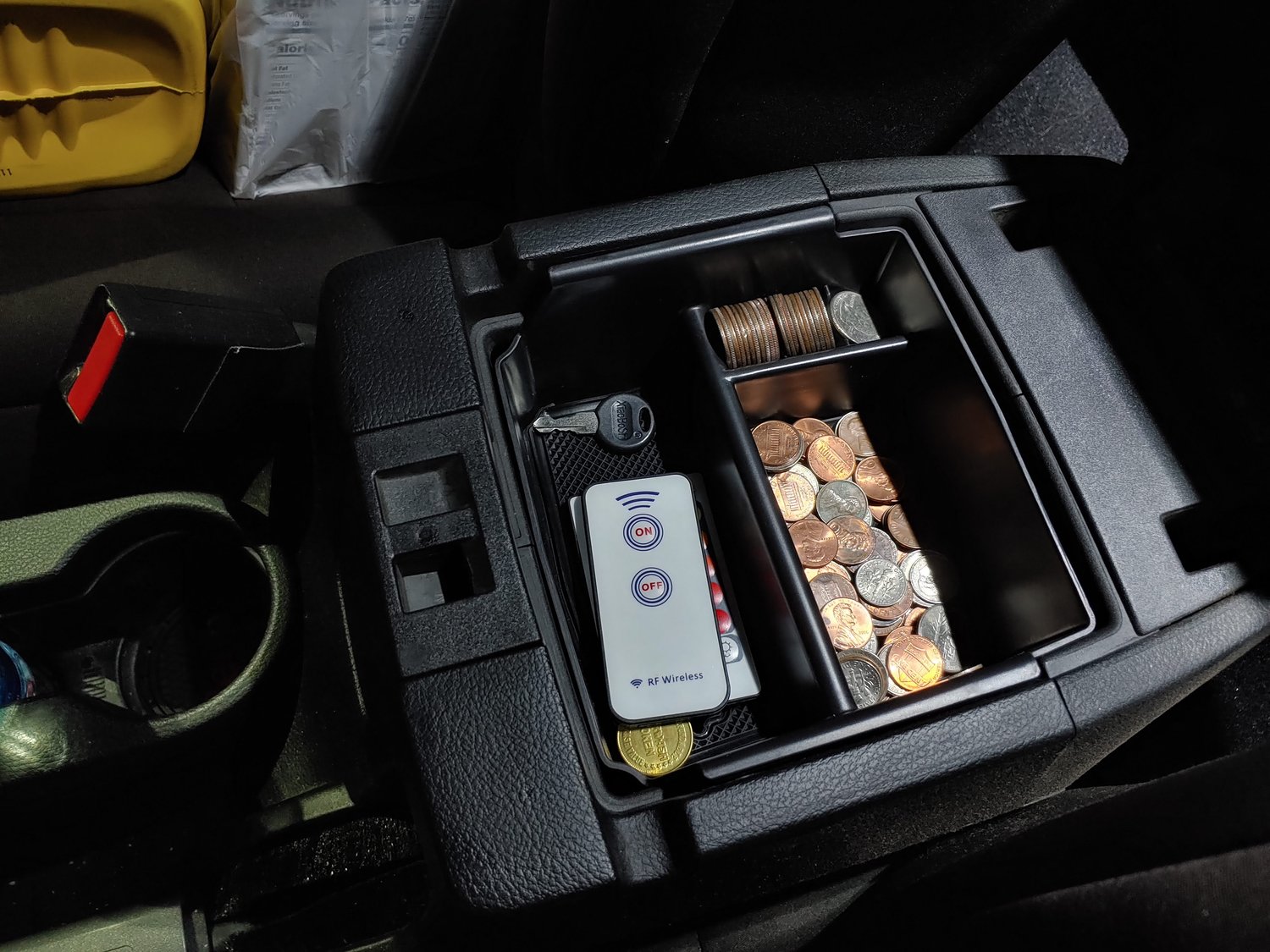 TACTIK Center Console Storage Tray for 1118 Jeep Wrangler JK Quadratec