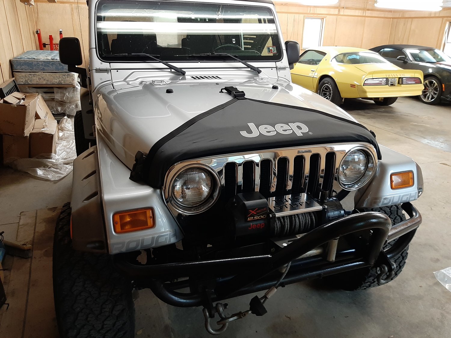 Jeep wrangler hood bra deals