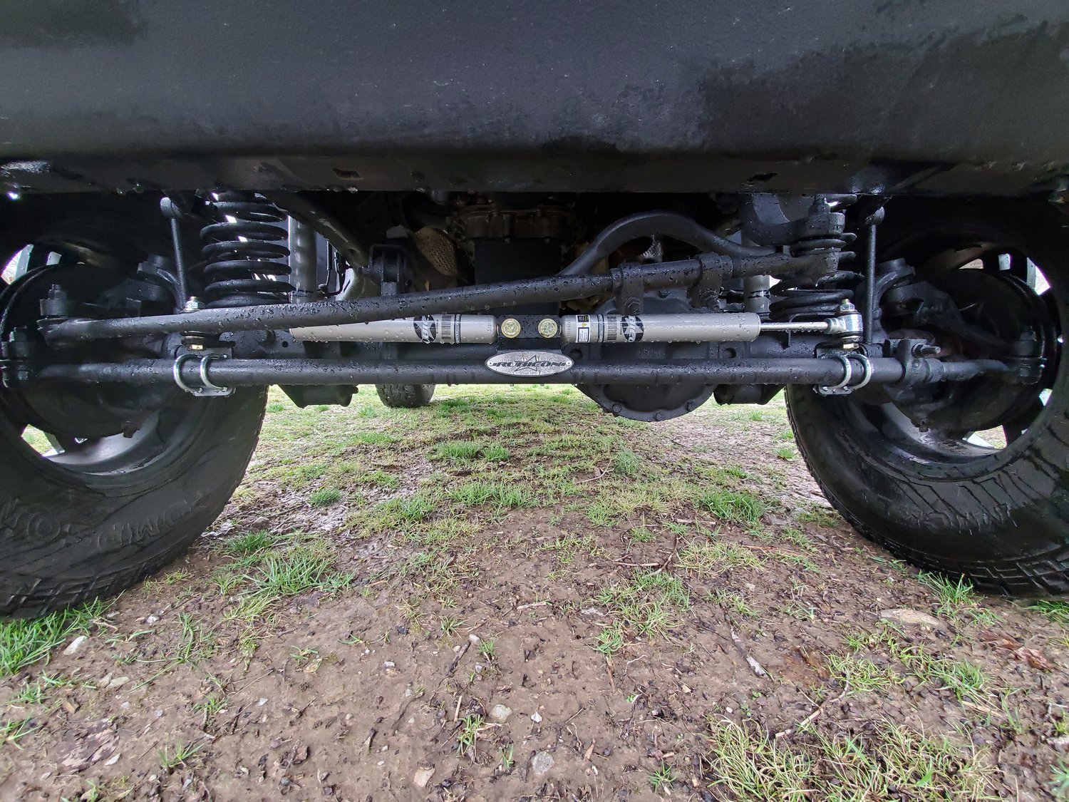 Rubicon Express RE1001M Dual Monotube Steering Stabilizer Kit for 0718