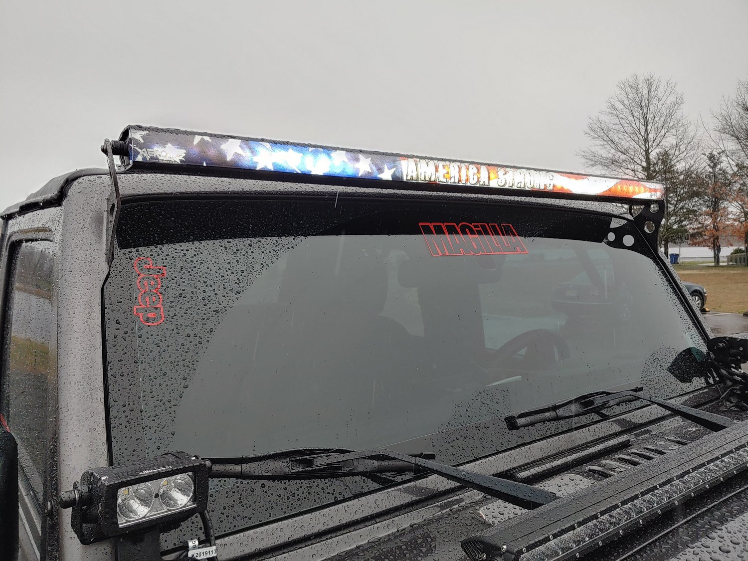Aerolidz Single Row 5052" LED Light Bar Silencer with Clear Lens